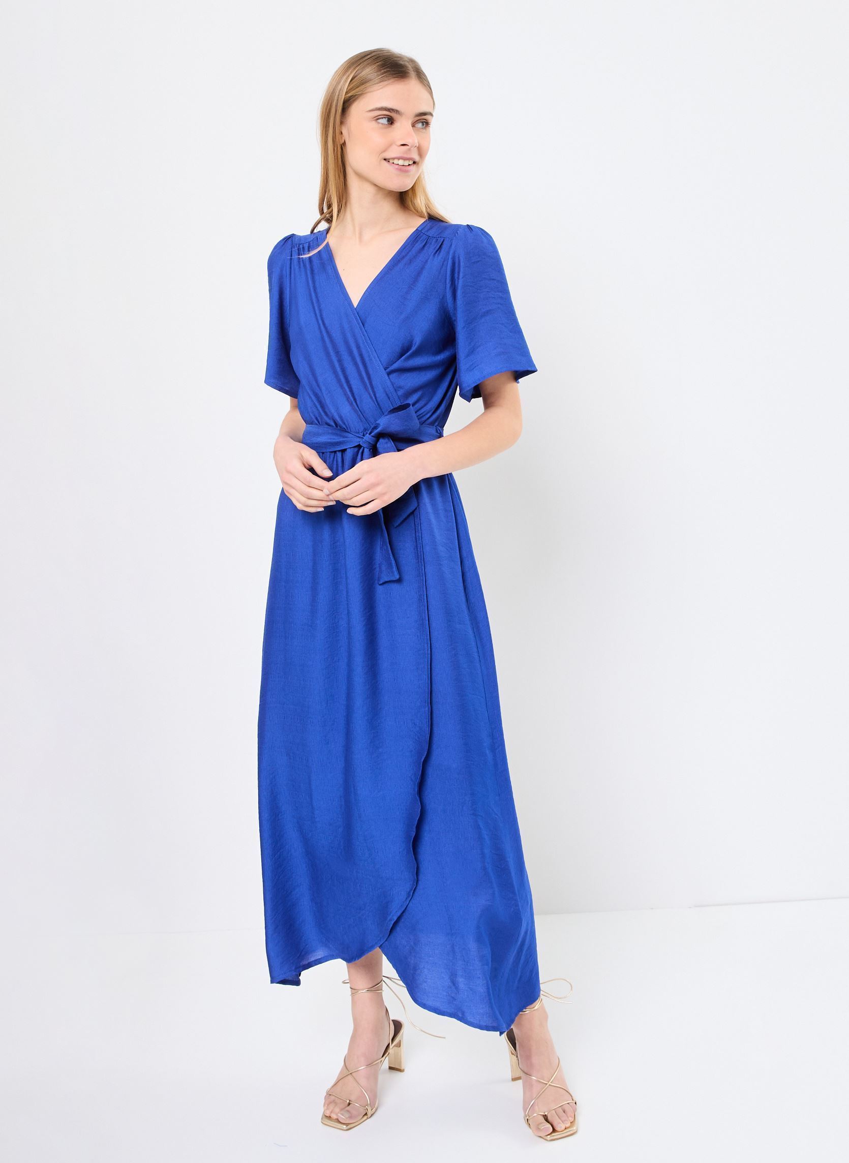 Robes longues FJ-RO-CORDULA-Q femme bleu La Fée Maraboutée Robes longues FJ-RO-CORDULA-Q femme bleu Bleu Roi