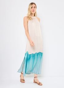 Robes longues FJ-RO-VACANCE-R femme bleu La Fée Maraboutée Robes longues FJ-RO-VACANCE-R femme bleu BRUME/LAGUNE