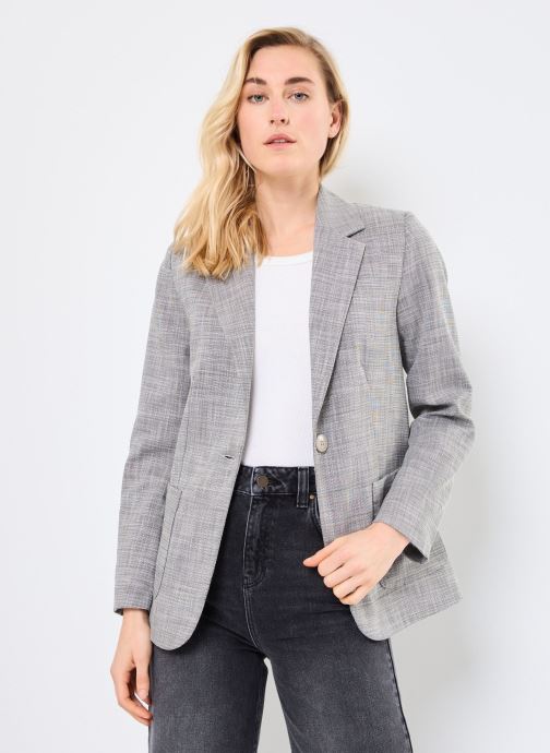 La Fée Maraboutée Vestes de blazer FJ-VE-BELINA-F femme gris