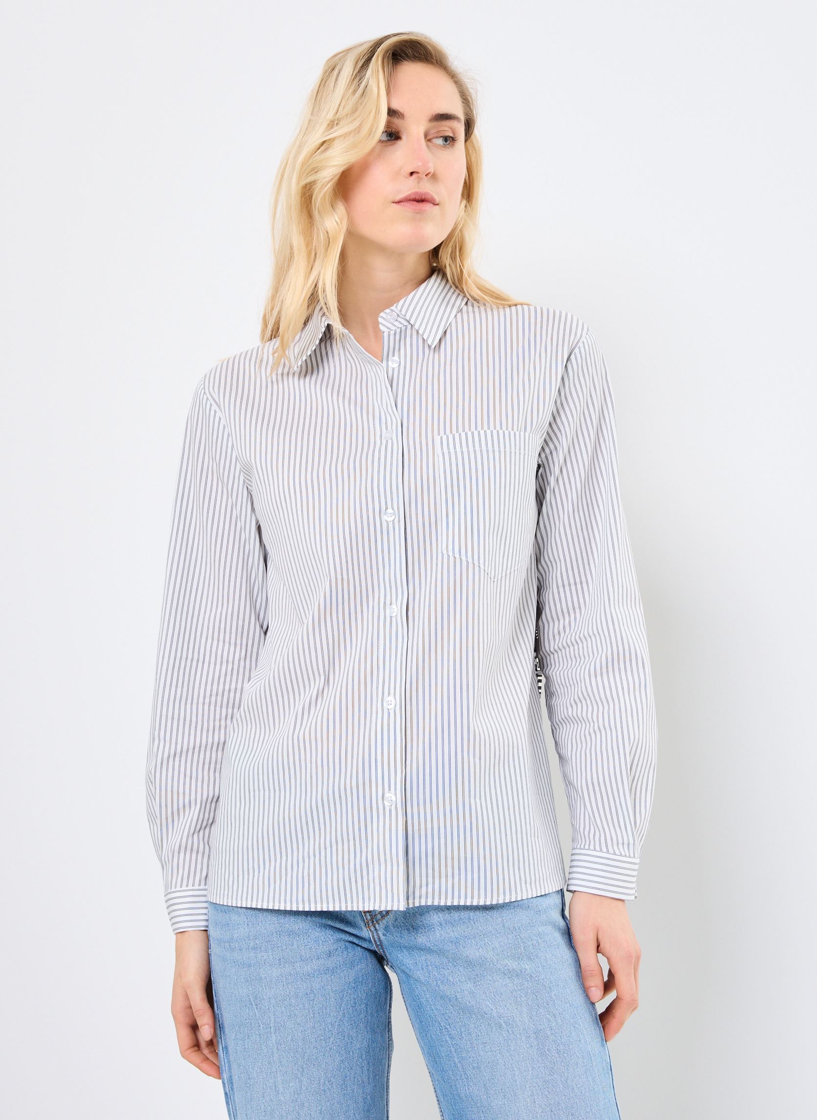 Langarm-Hemden FJ-CH-VIF-F damen schwarz La Fée Maraboutée Langarm-Hemden FJ-CH-VIF-F damen schwarz NOIR