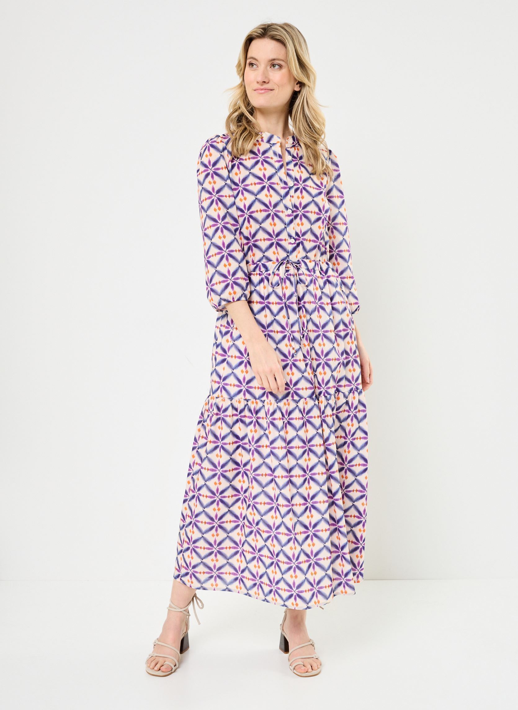 Robes longues FJ-RO-SOMMEIL-O femme violet La Fée Maraboutée Robes longues FJ-RO-SOMMEIL-O femme violet Violet