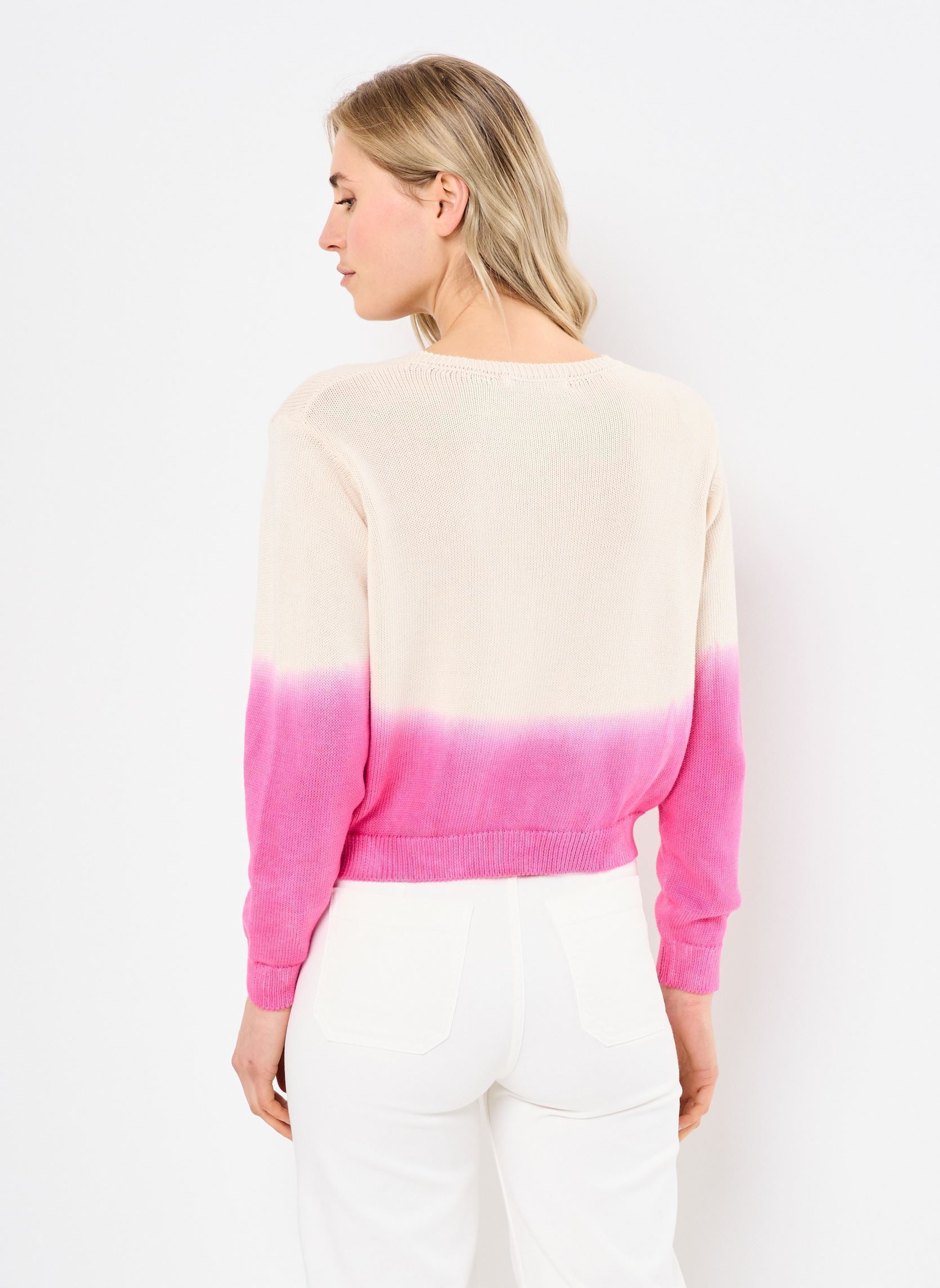 Pullover FJ-PU-DUSTIN damen weiß La Fée Maraboutée Pullover FJ-PU-DUSTIN damen weiß Tropical
