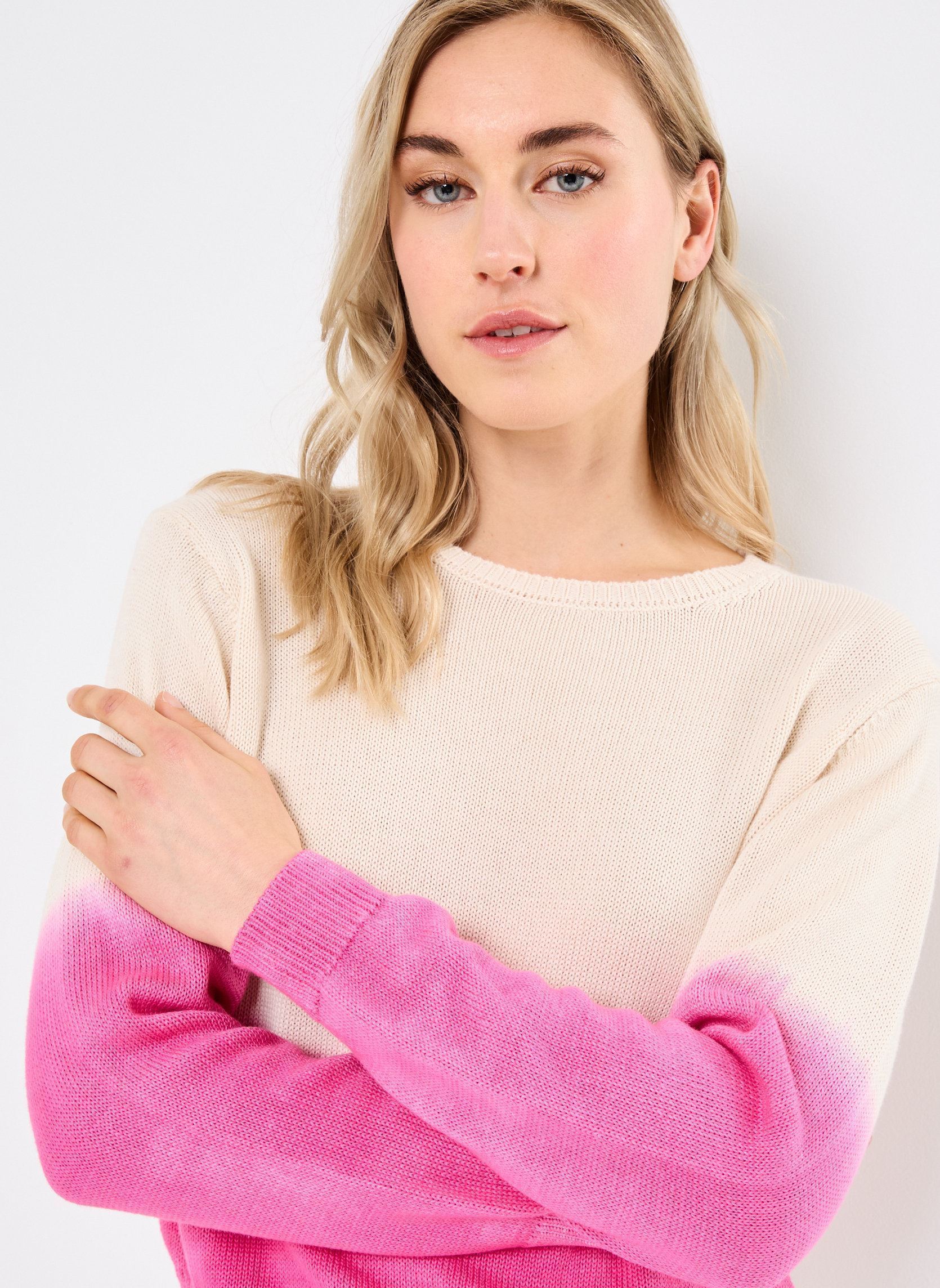 Pullover FJ-PU-DUSTIN damen weiß La Fée Maraboutée Pullover FJ-PU-DUSTIN damen weiß Tropical
