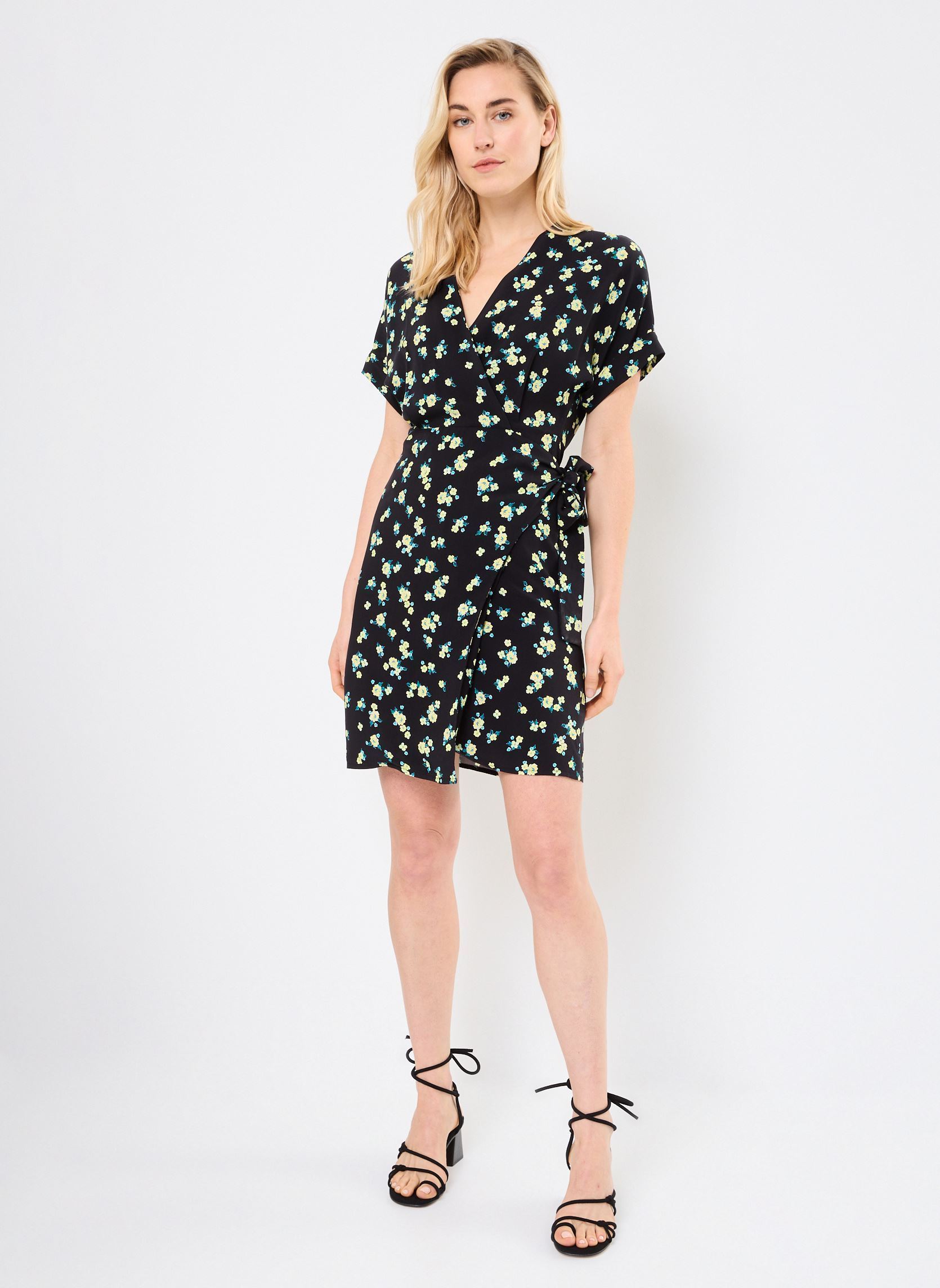 Vestidos FJ-RO-DESERT-F mujer negro La Fée Maraboutée Vestidos FJ-RO-DESERT-F mujer negro NOIR
