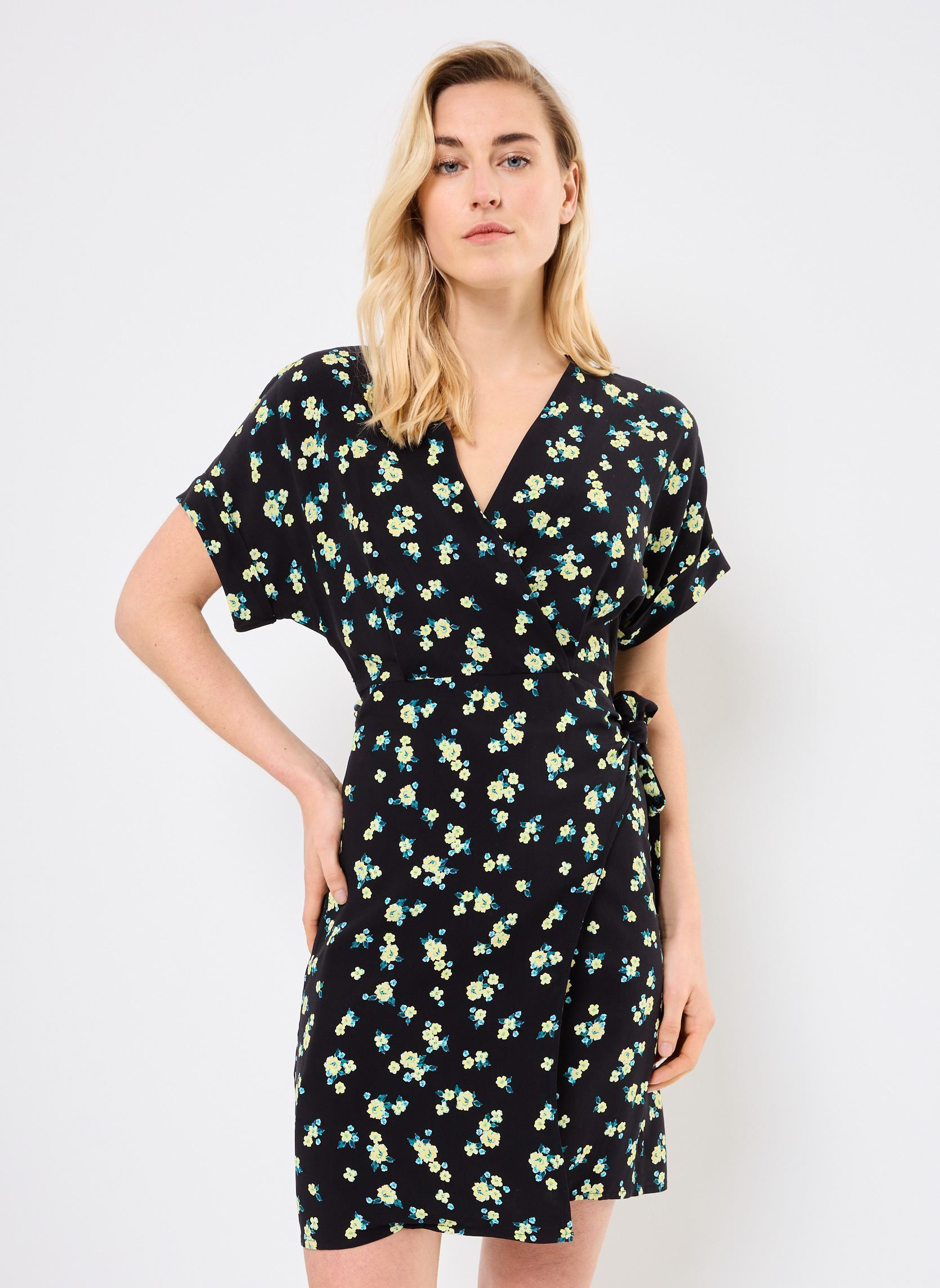 Vestidos FJ-RO-DESERT-F mujer negro La Fée Maraboutée Vestidos FJ-RO-DESERT-F mujer negro NOIR