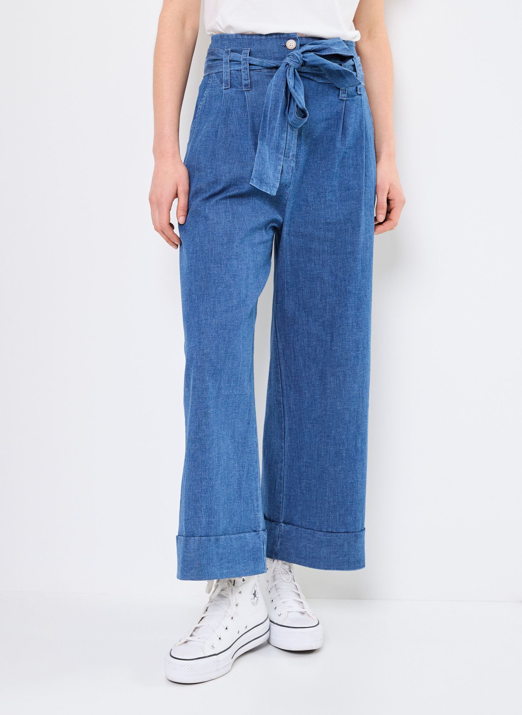 Weite Hosen FJ-PA-BARTOLI-J damen blau La Fée Maraboutée Weite Hosen FJ-PA-BARTOLI-J damen blau Medium