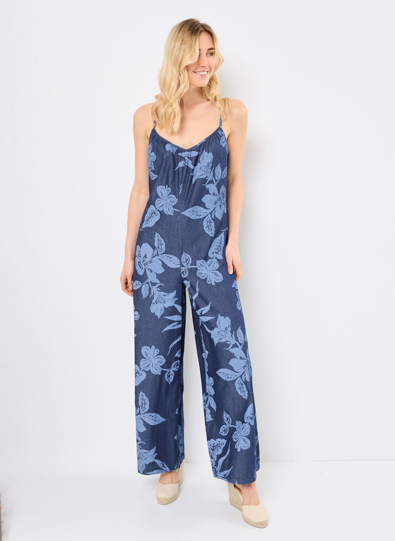 Tute pantalone FJ-CO-DIDART-J donna blu La Fée Maraboutée Tute pantalone FJ-CO-DIDART-J donna blu BRUT
