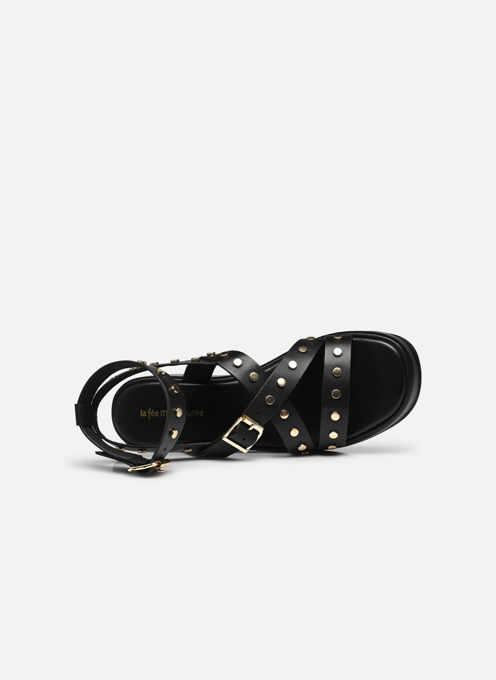 Sandalias y plataformas de cuña FJ-AS-DALILI mujer negro La Fée Maraboutée Sandalias y plataformas de cuña FJ-AS-DALILI mujer negro Noir