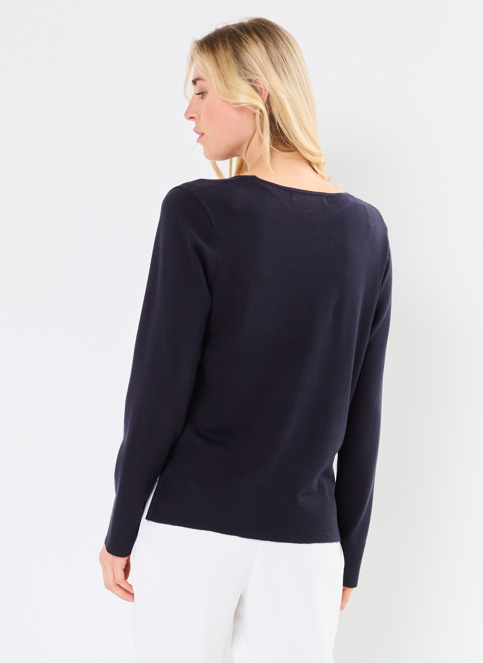 Pulls VMSILJE LS V-NECK PULLOVER GA NOOS femme noir Vero Moda Pulls VMSILJE LS V-NECK PULLOVER GA NOOS femme noir SALUTE