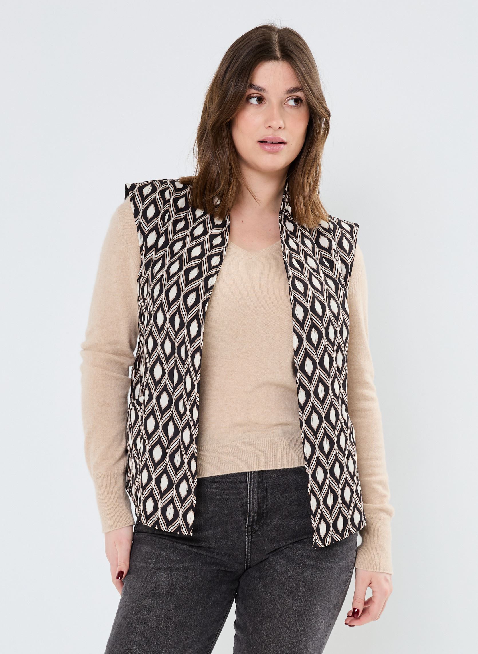 Vêtements Vero Moda VMVARIA / WAISTCOAT WVN BTQ GA pour Accessoires
