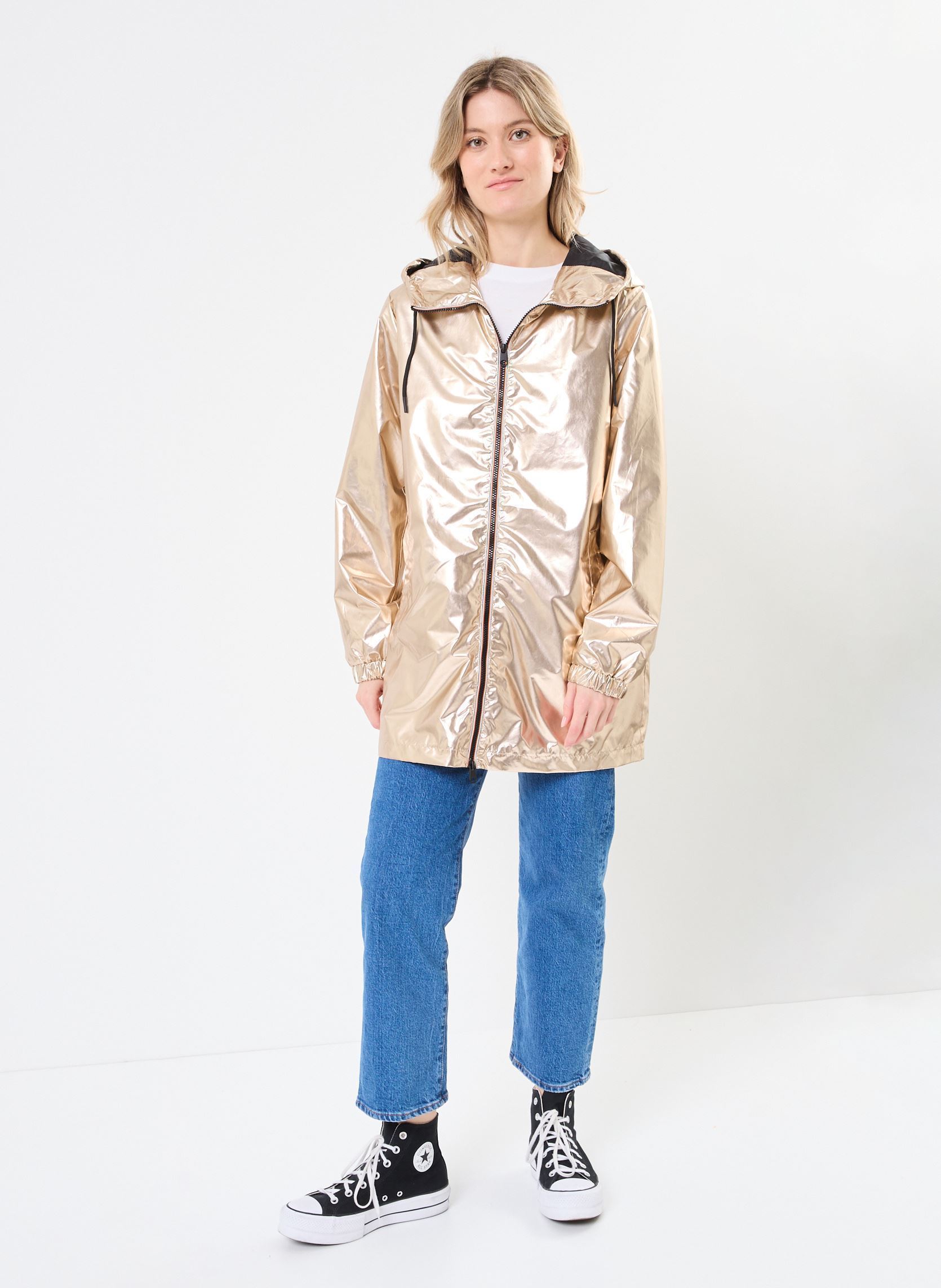 Winterjas VMANNEGOLD JACKET dames zilver Vero Moda Winterjas VMANNEGOLD JACKET dames zilver Gold Colour