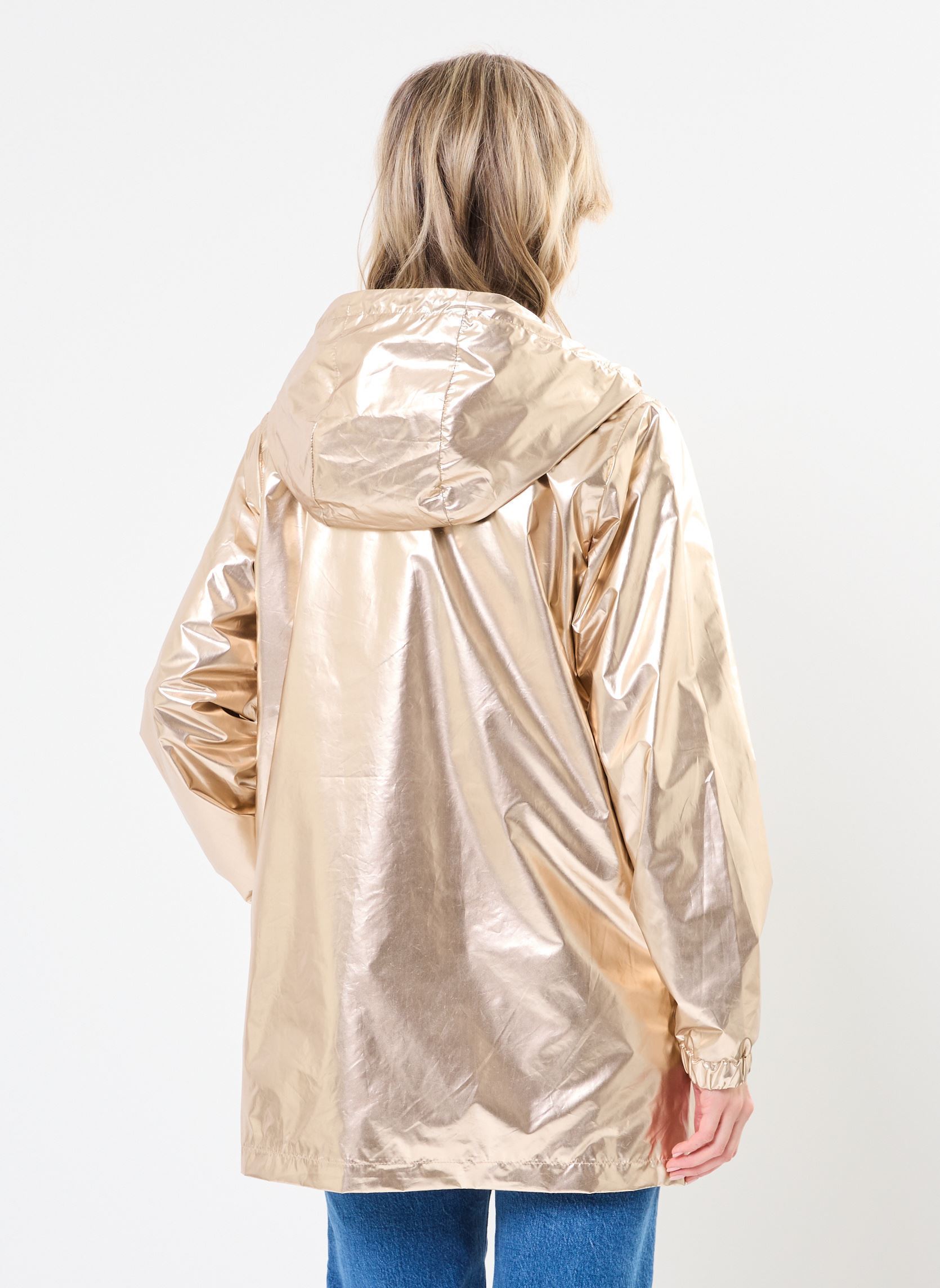 Winterjas VMANNEGOLD JACKET dames zilver Vero Moda Winterjas VMANNEGOLD JACKET dames zilver Gold Colour