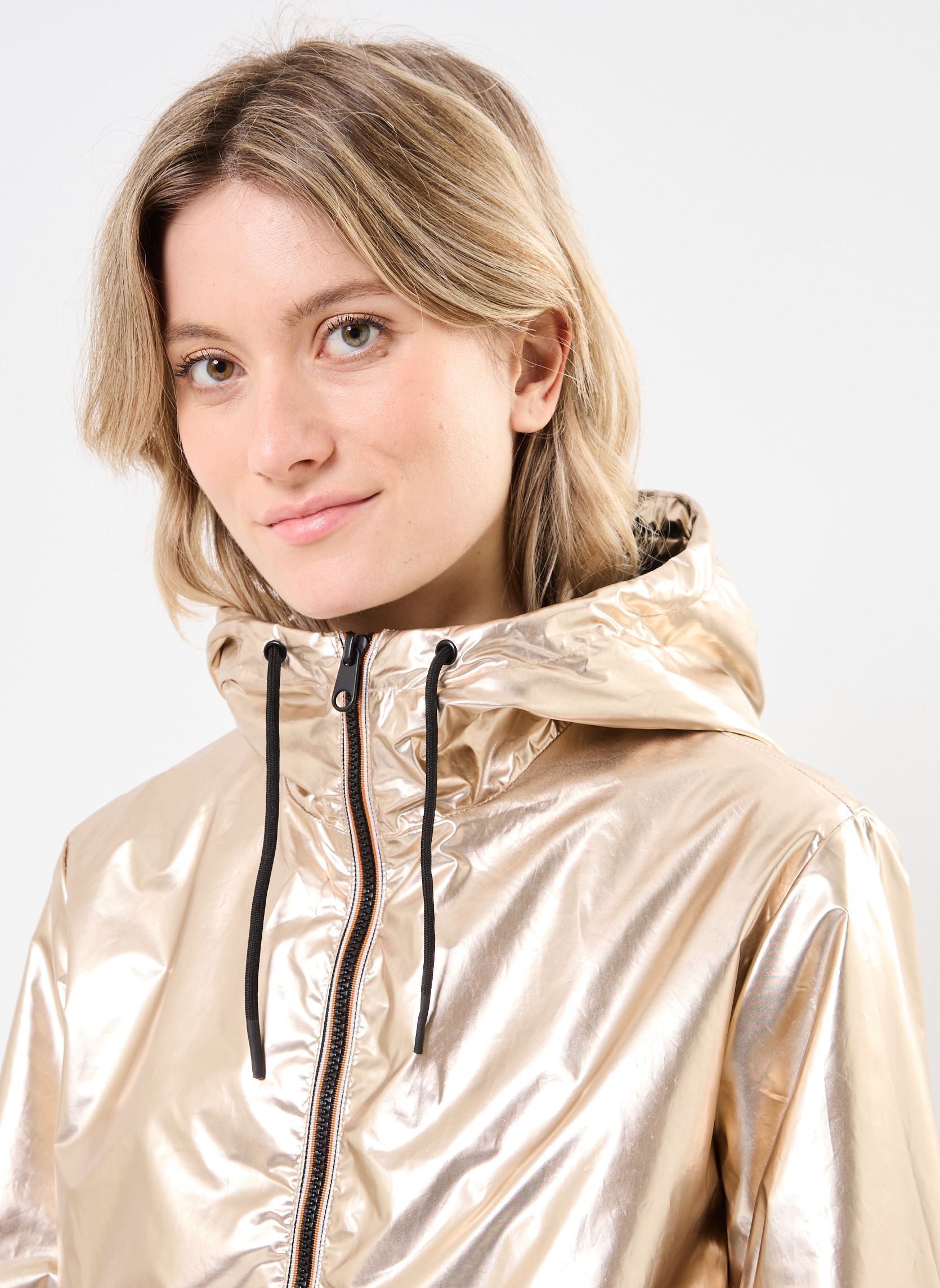 Winterjas VMANNEGOLD JACKET dames zilver Vero Moda Winterjas VMANNEGOLD JACKET dames zilver Gold Colour