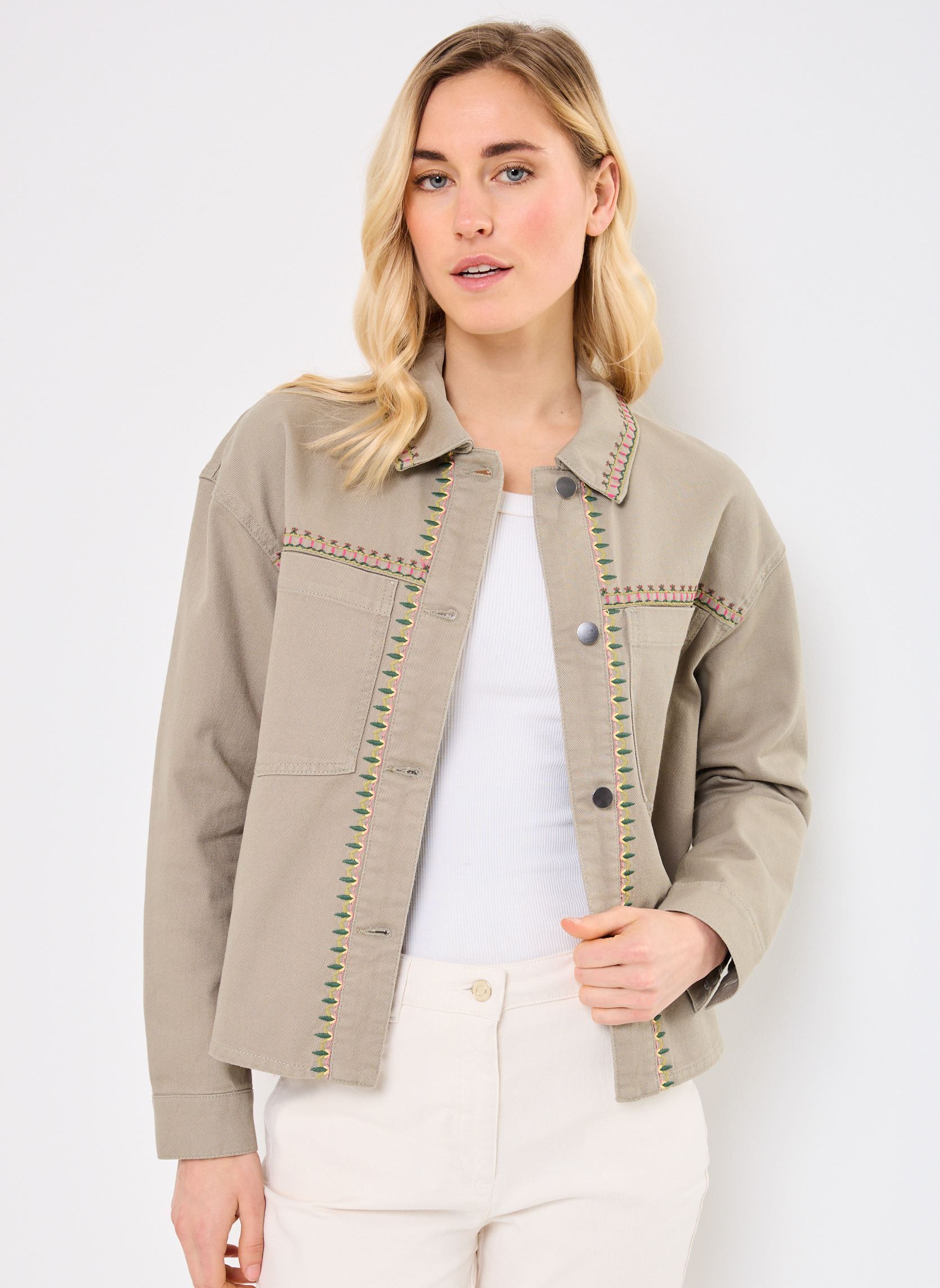 Vêtements Vero Moda VMASTA LS EMB JACKET LCS pour Accessoires
