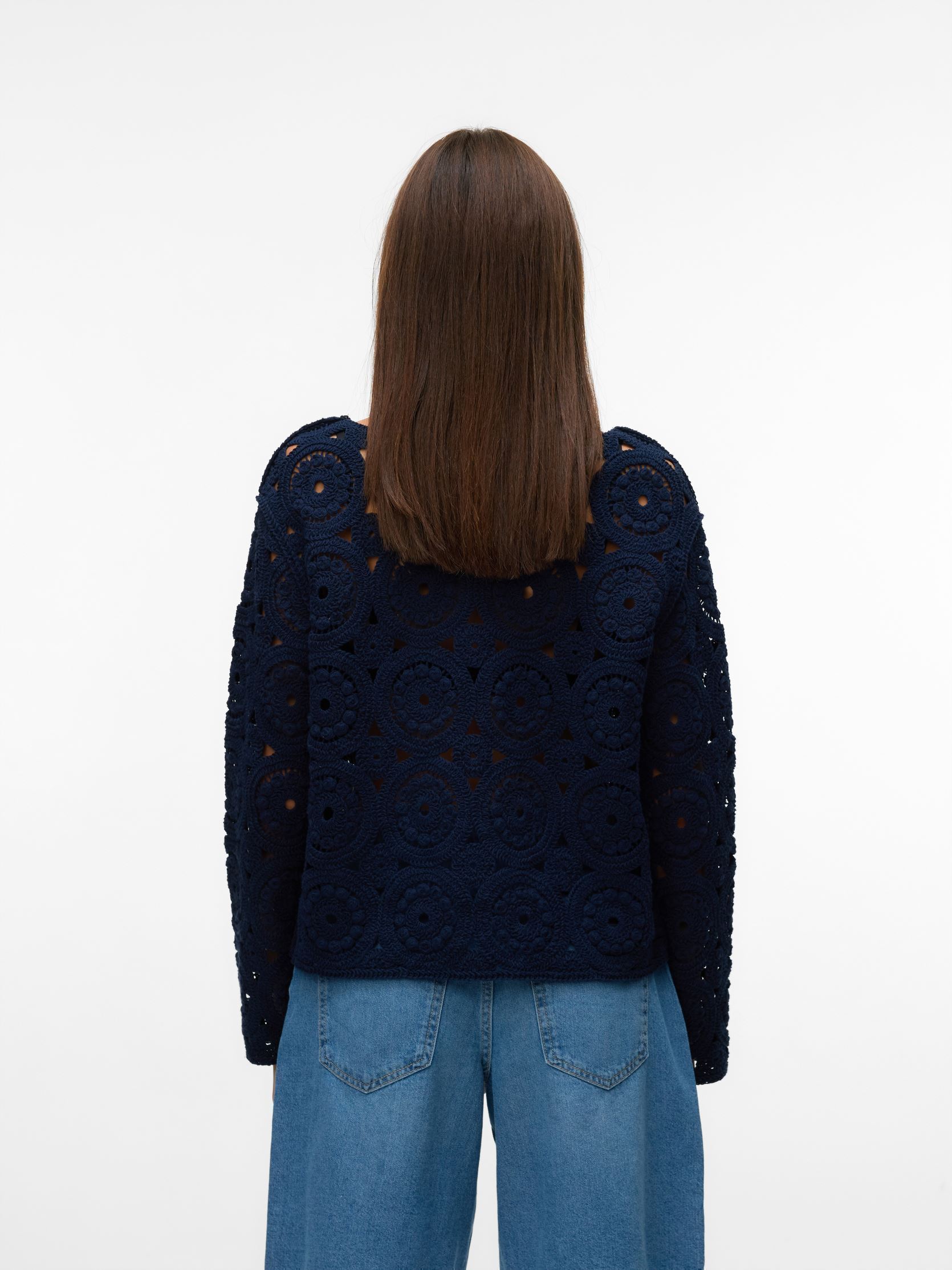 Pulls VMDAFFODIL LS BOATNECK PULLOVER PRM femme bleu Vero Moda Pulls VMDAFFODIL LS BOATNECK PULLOVER PRM femme bleu Navy Blazer