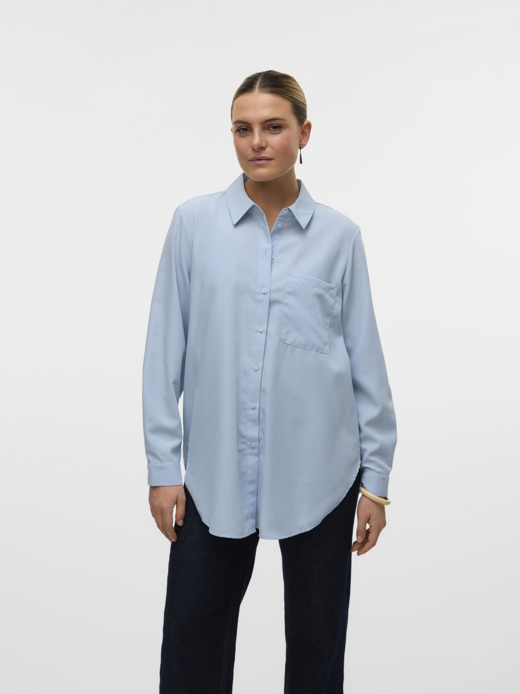Vêtements Vero Moda VMVERA / LONG SHIRT WVN BTQ GA pour Accessoires