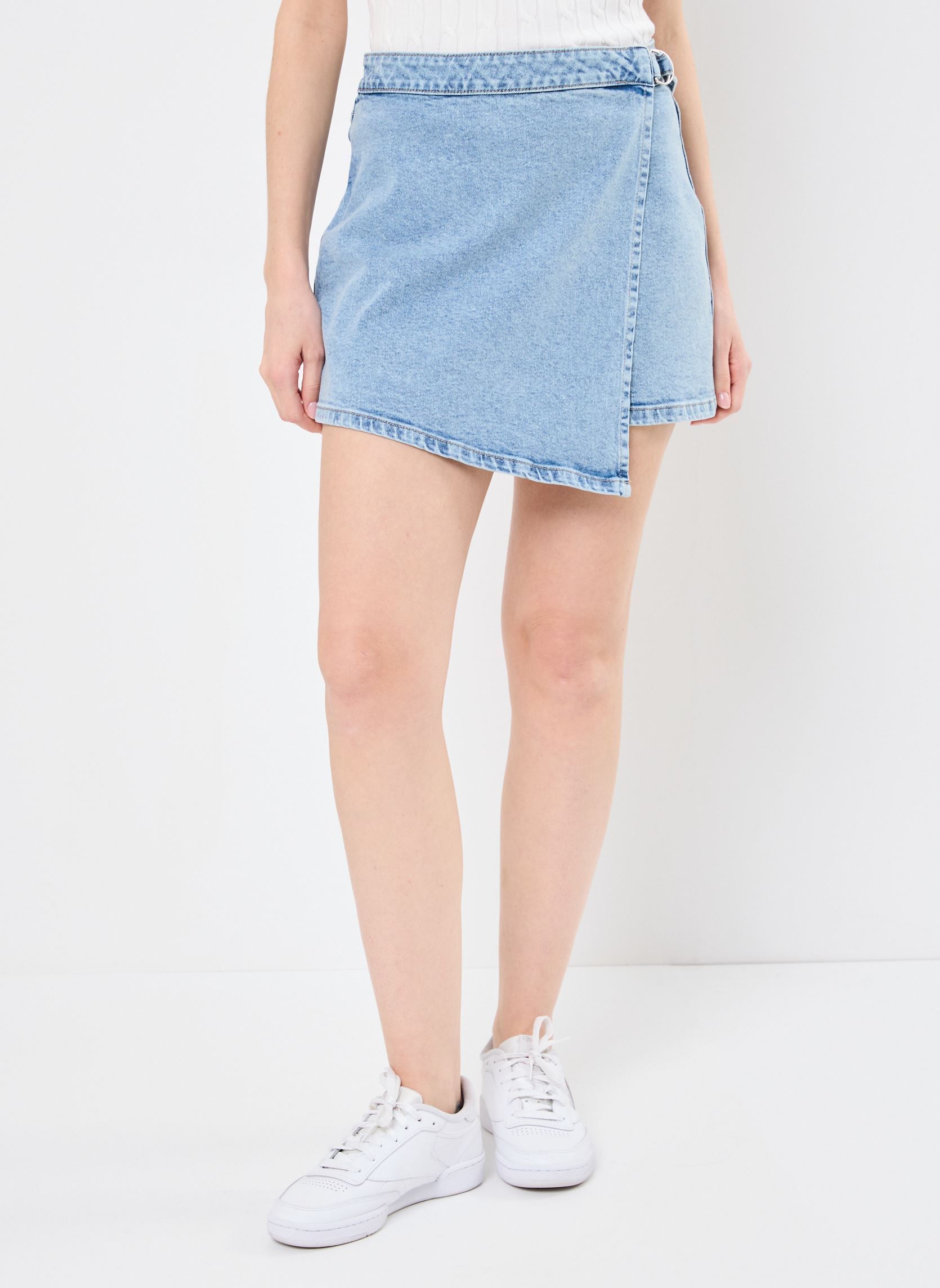 Vêtements Vero Moda VMVICA HR SHORT DNM SKORT VI3450 pour Accessoires