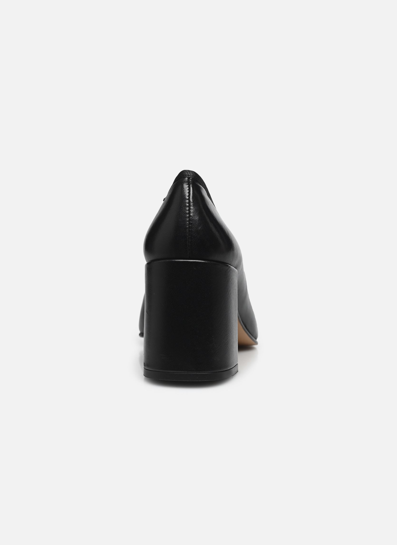 Zapatos de tacón Abale - Cuir Vernis plissé mujer negro Georgia Rose Zapatos de tacón Abale - Cuir Vernis plissé mujer negro NOIR