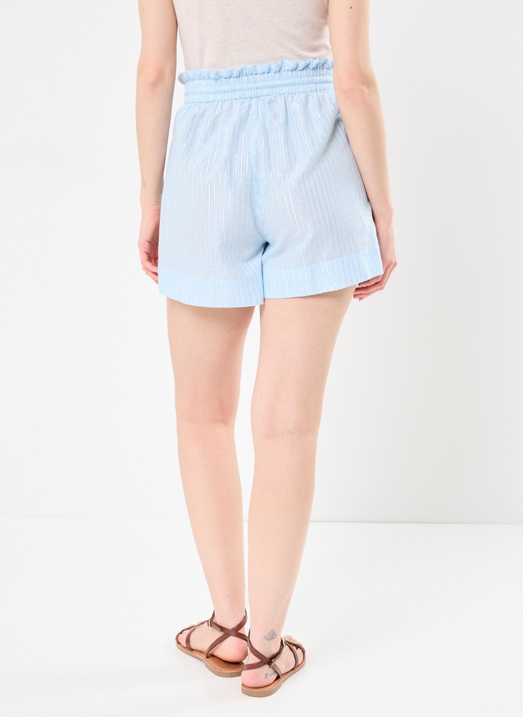 Shorts VMPAULINE HW SHORTS WVN GA mujer azul Vero Moda Shorts VMPAULINE HW SHORTS WVN GA mujer azul AIRY BLUE