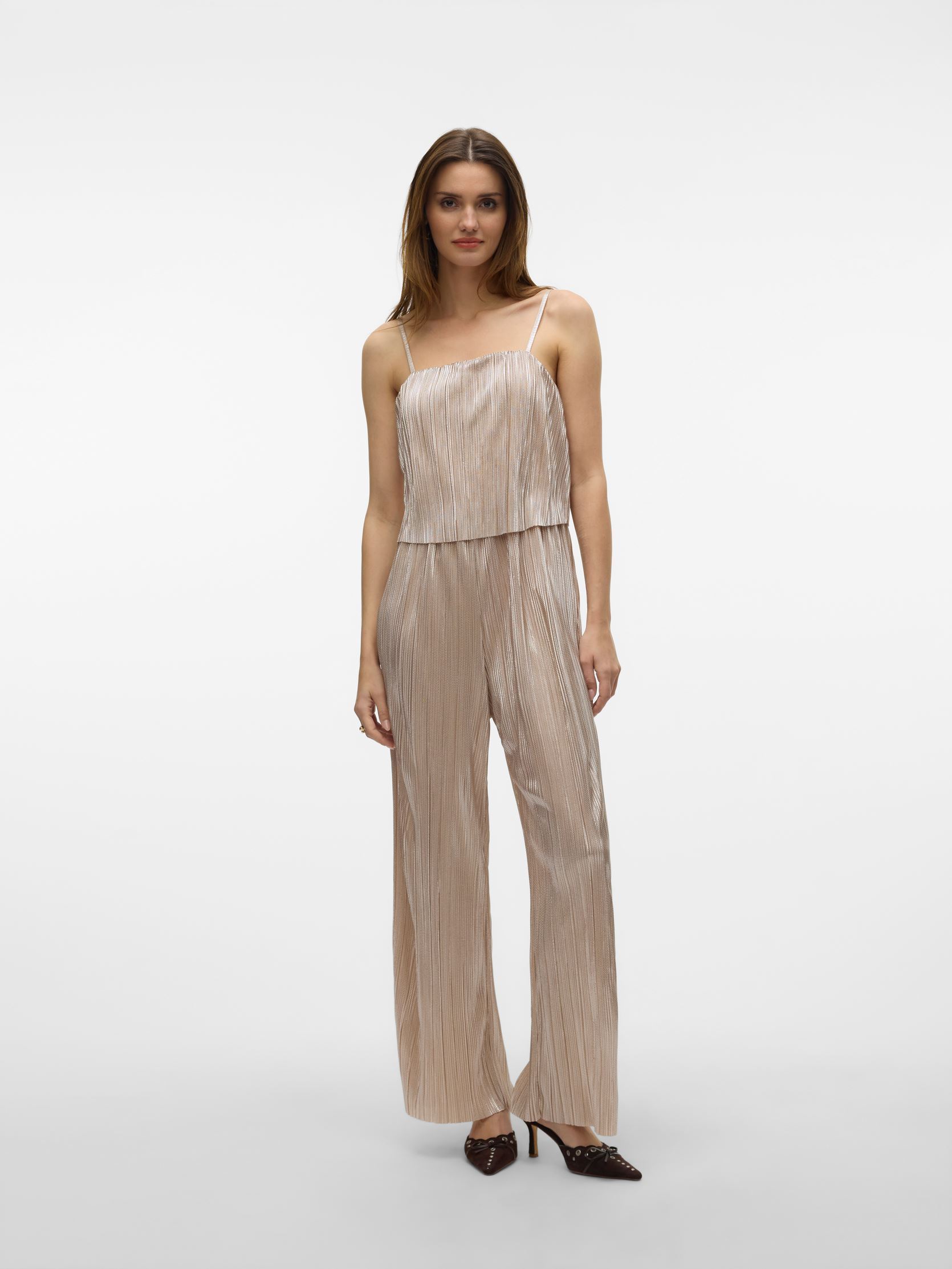 Vêtements Vero Moda VMDUVI SINGLET JUMPSUIT WVN BTQ GA pour Accessoires