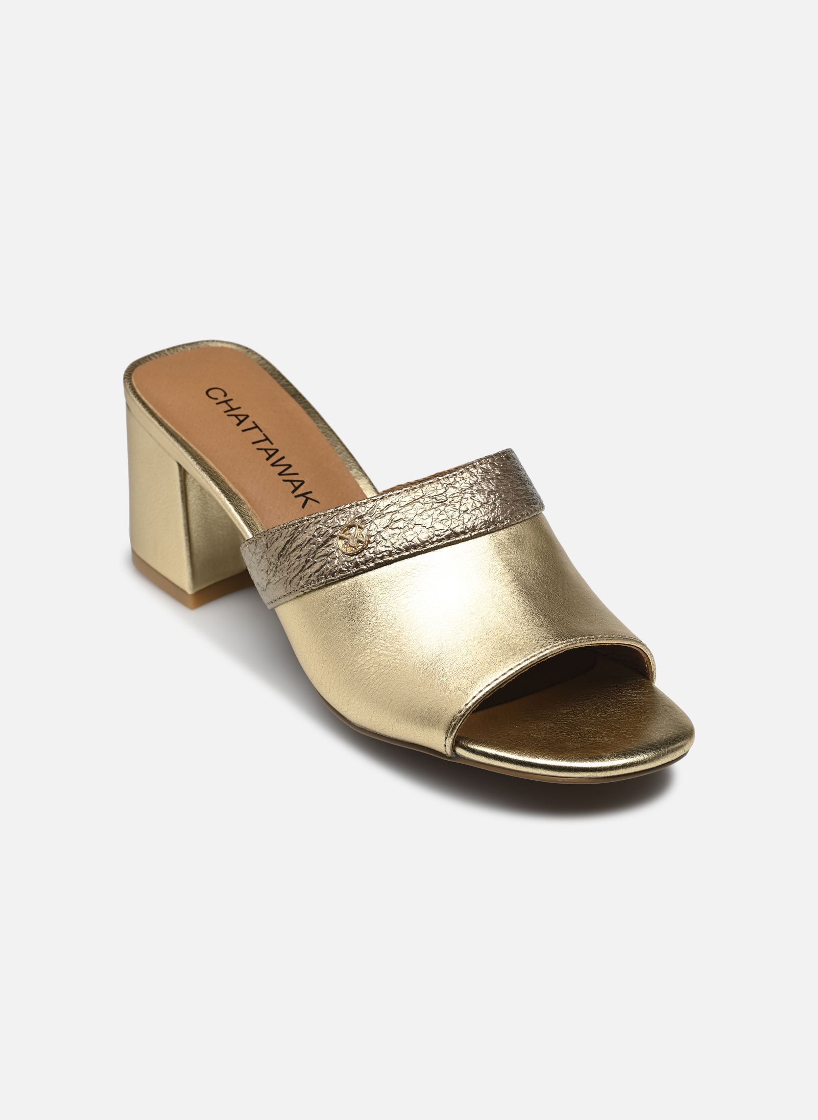 Mules et sabots Marta femme or et bronze Chattawak Mules et sabots Marta femme or et bronze Or