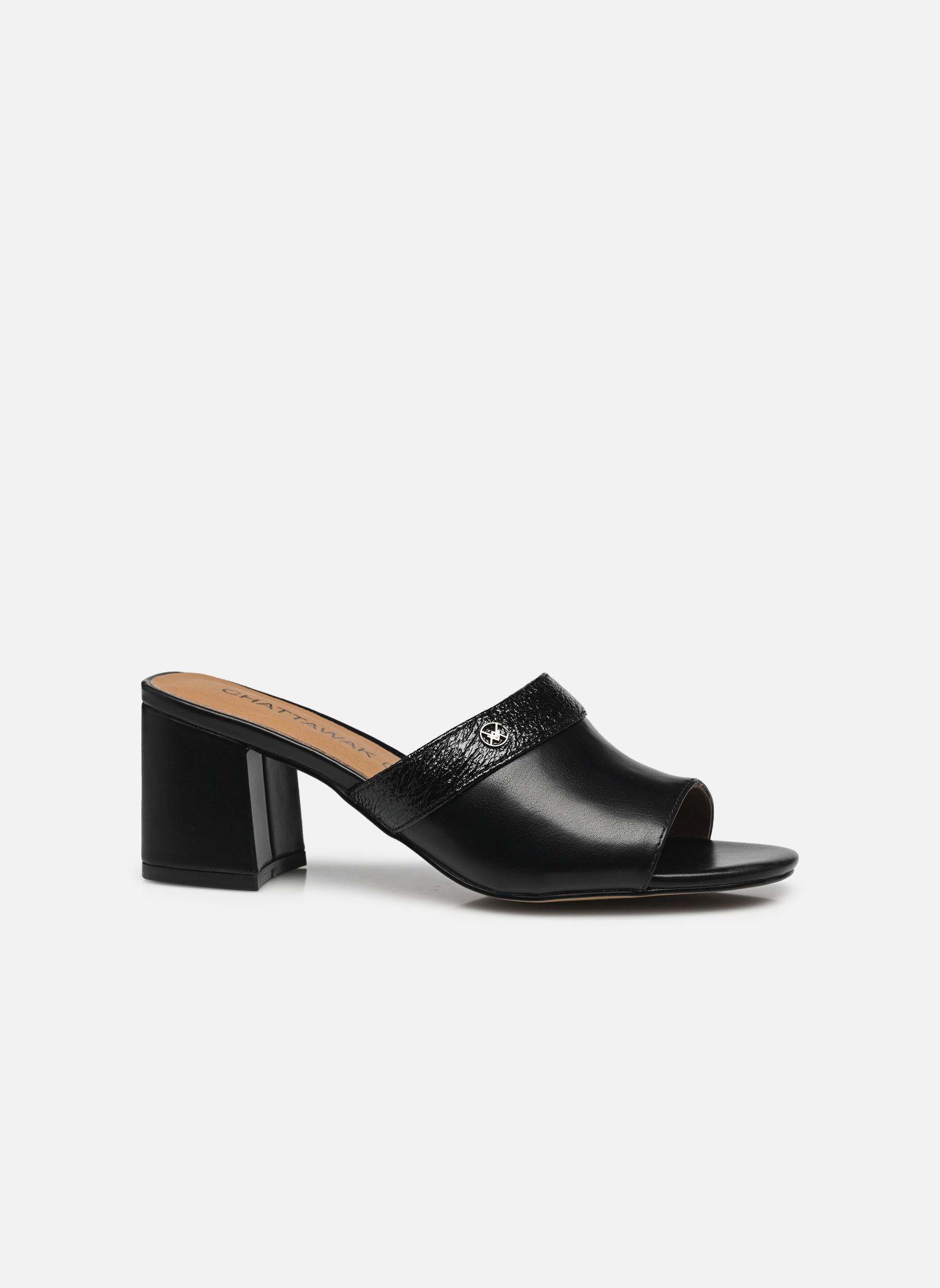 Pantoletten und Clogs Marta damen schwarz Chattawak Pantoletten und Clogs Marta damen schwarz Noir