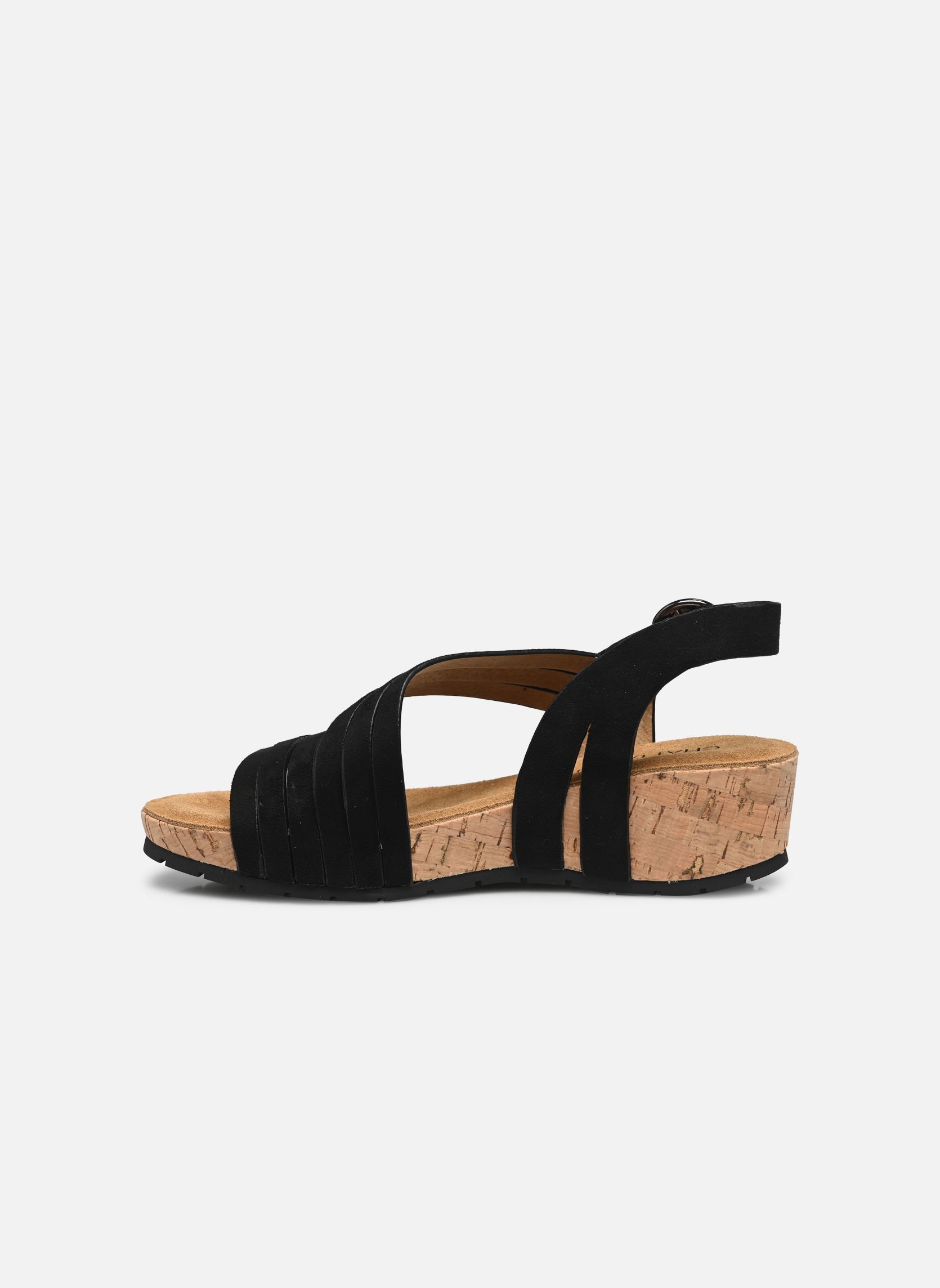 Sandales compensées et plateformes Noa femme noir Chattawak Sandales compensées et plateformes Noa femme noir Noir