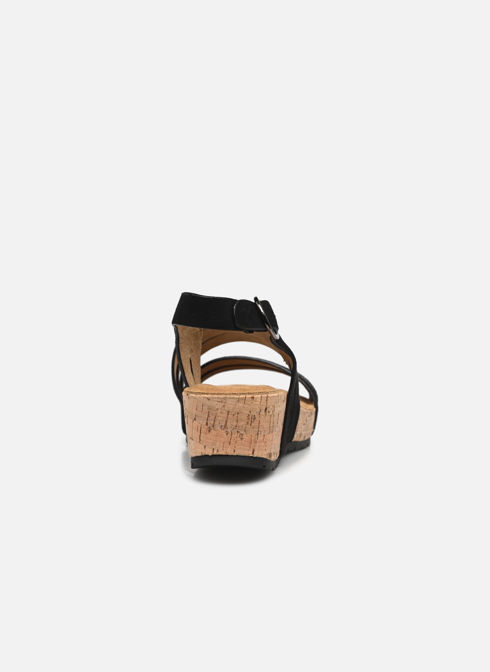 Sandales compensées et plateformes Noa femme noir Chattawak Sandales compensées et plateformes Noa femme noir Noir