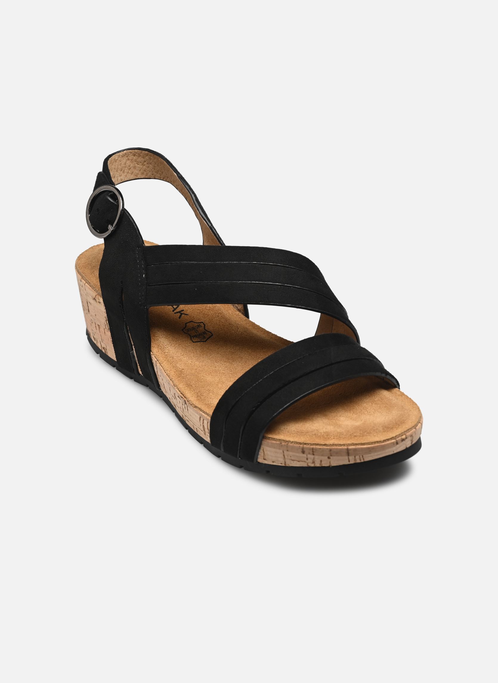 Sandales compensées et plateformes Noa femme noir Chattawak Sandales compensées et plateformes Noa femme noir Noir