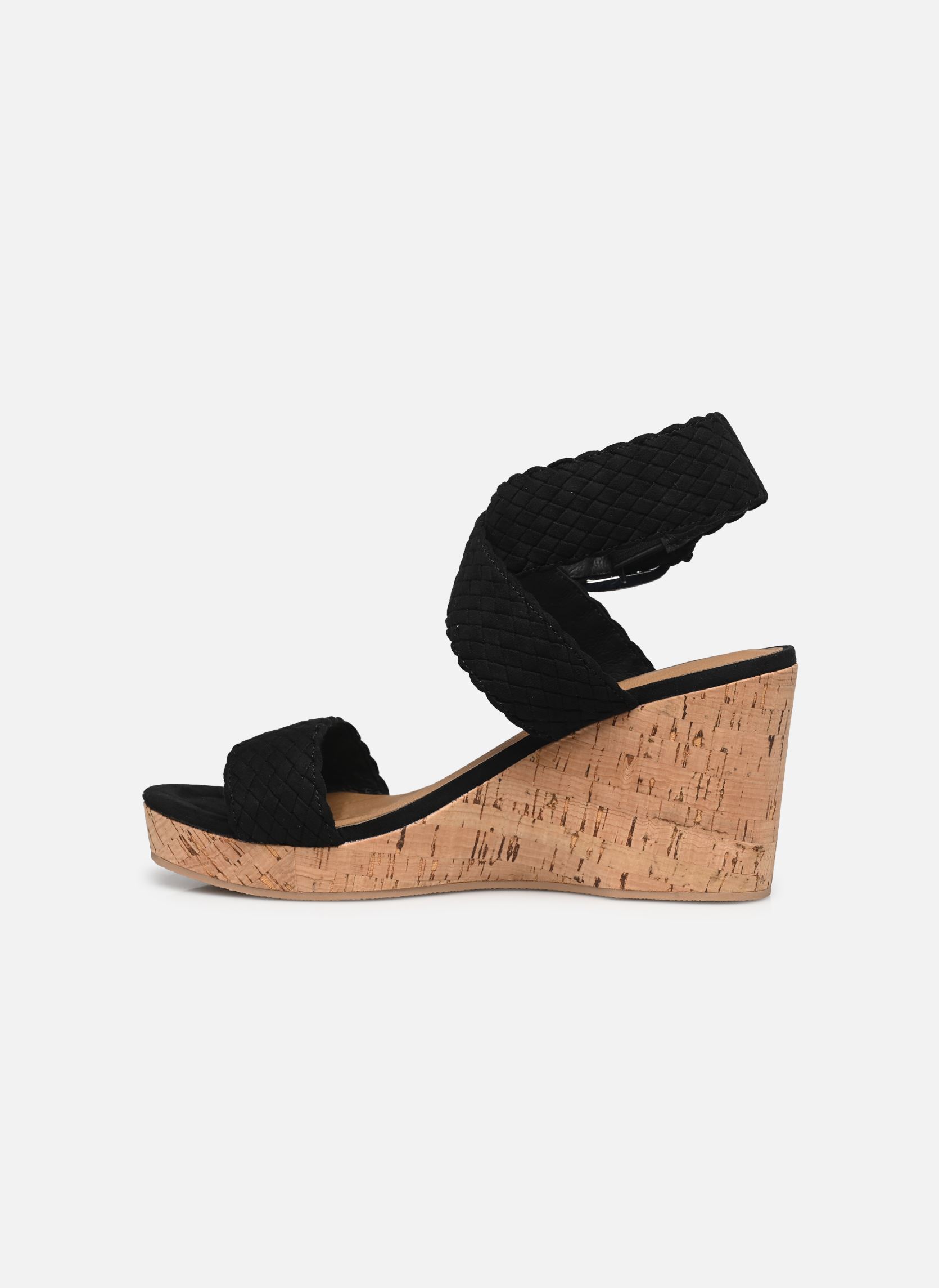 Sandales compensées et plateformes Kira femme noir Chattawak Sandales compensées et plateformes Kira femme noir Noir