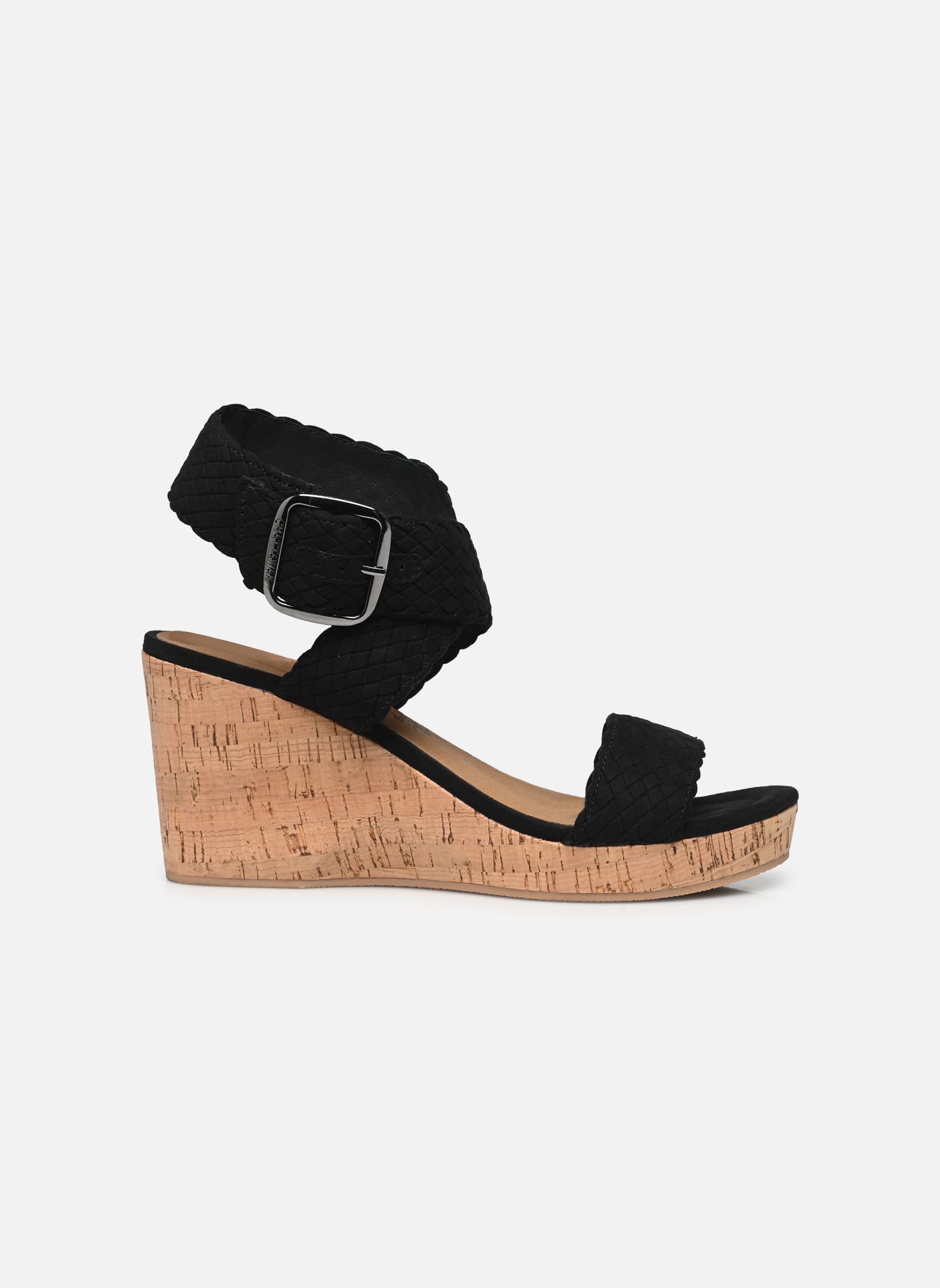 Sandales compensées et plateformes Kira femme noir Chattawak Sandales compensées et plateformes Kira femme noir Noir