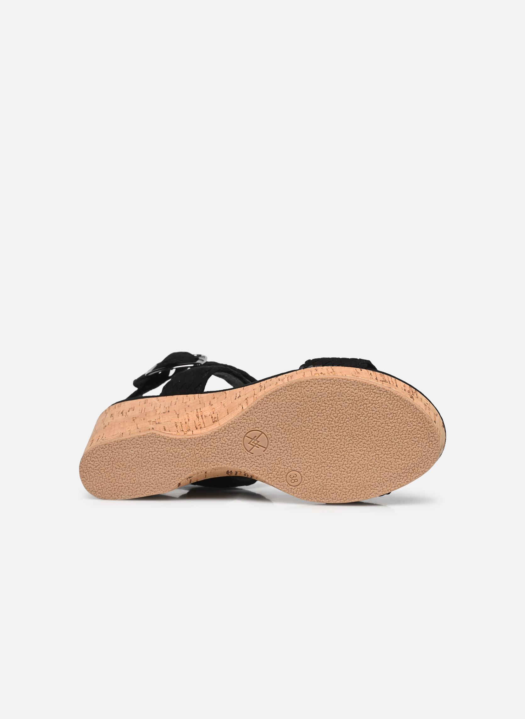 Sandales compensées et plateformes Kira femme noir Chattawak Sandales compensées et plateformes Kira femme noir Noir