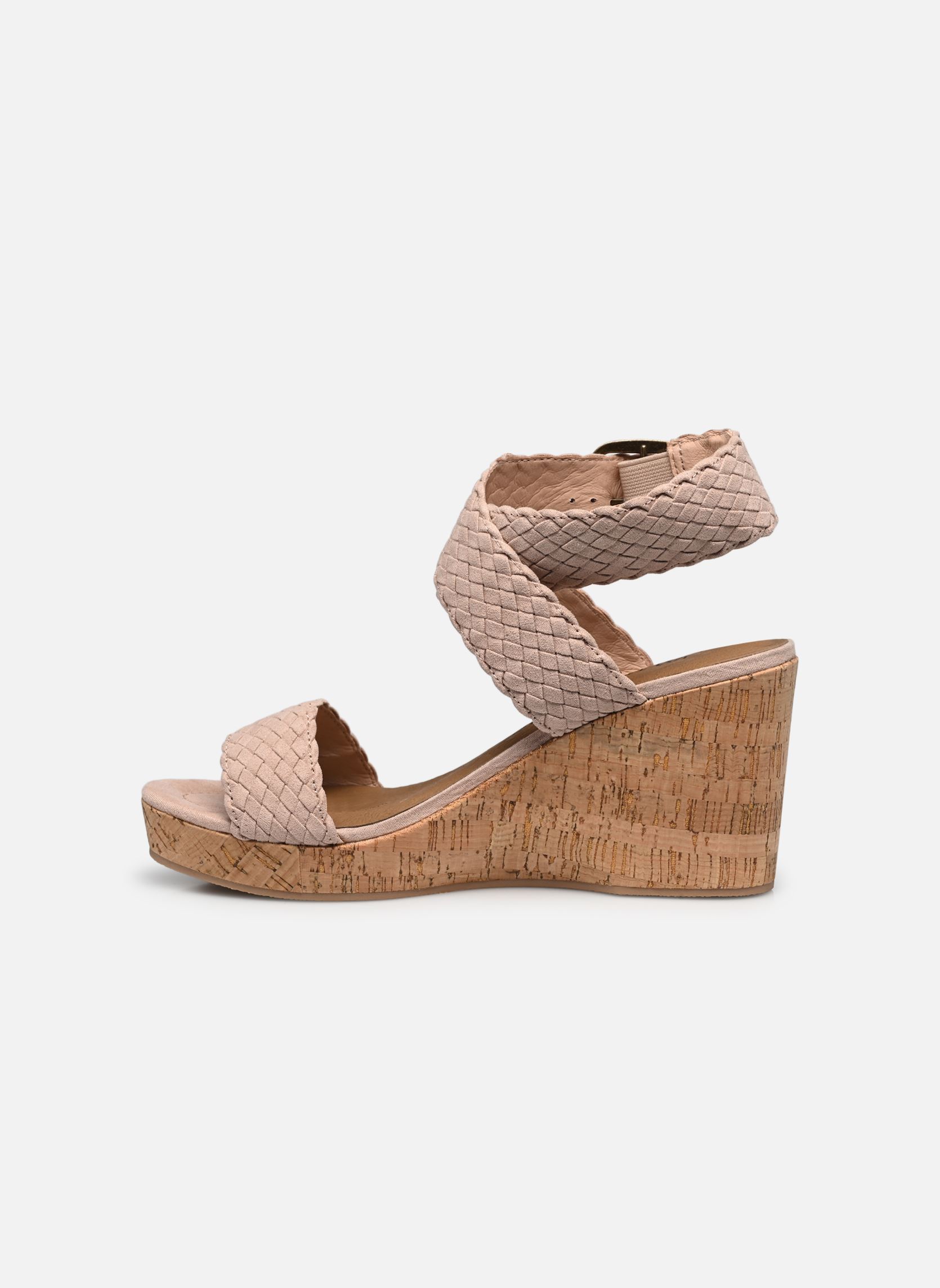 Sandales compensées et plateformes Kira femme rose Chattawak Sandales compensées et plateformes Kira femme rose Rose
