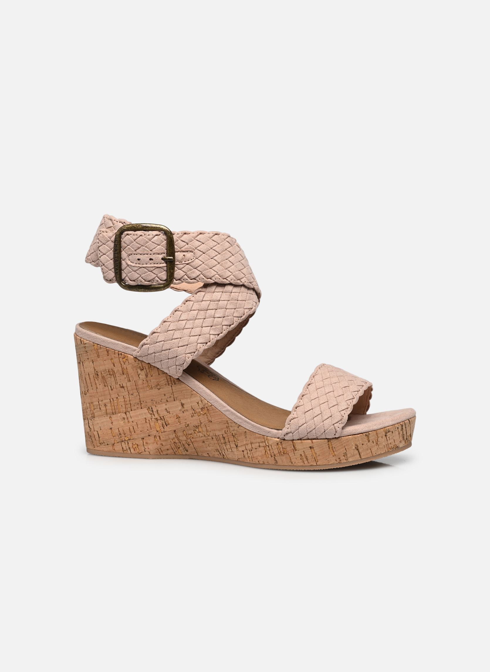 Sandales compensées et plateformes Kira femme rose Chattawak Sandales compensées et plateformes Kira femme rose Rose
