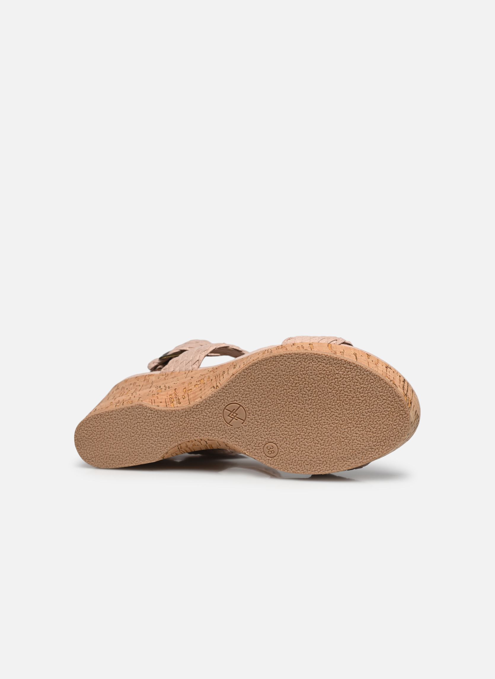 Sandales compensées et plateformes Kira femme rose Chattawak Sandales compensées et plateformes Kira femme rose Rose