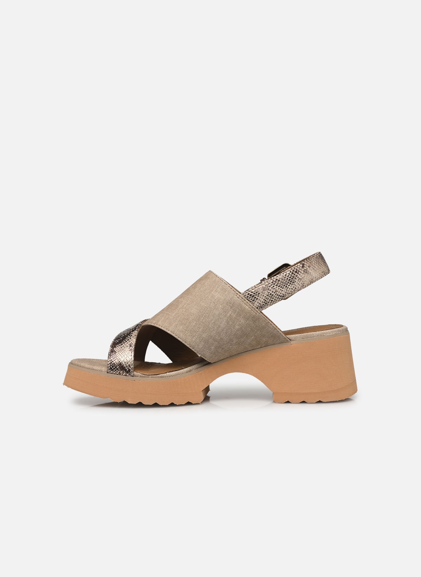 Sandalen Valentina damen beige Chattawak Sandalen Valentina damen beige Taupe