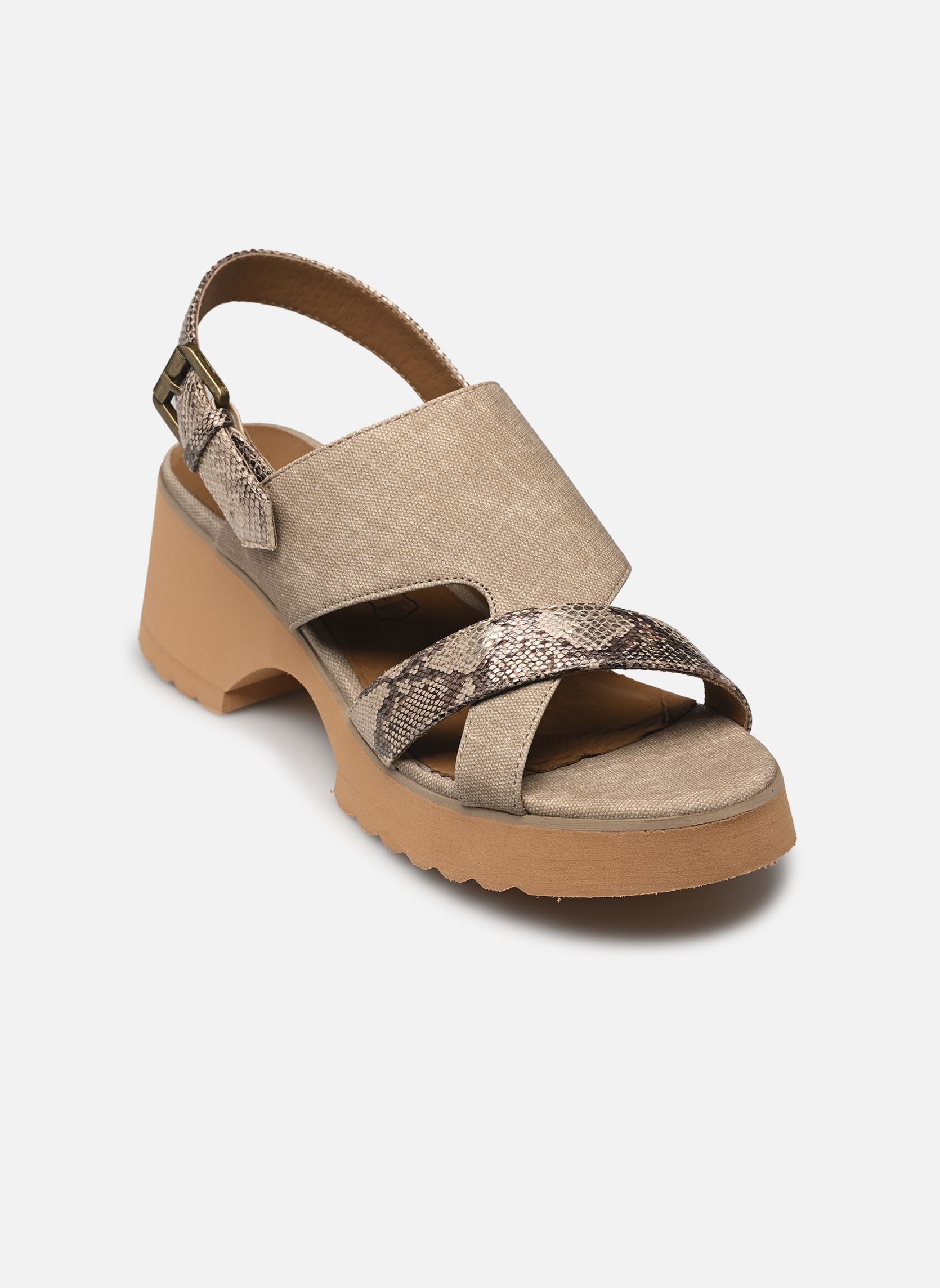 Sandalen Valentina damen beige Chattawak Sandalen Valentina damen beige Taupe