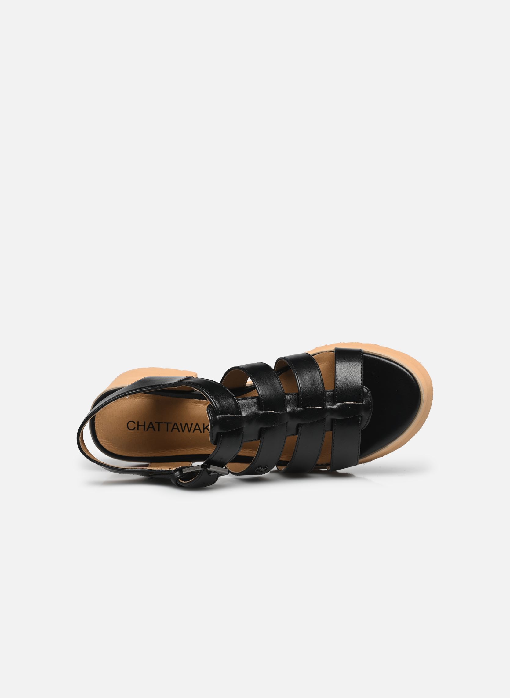 Sandalen Teresa damen schwarz Chattawak Sandalen Teresa damen schwarz Noir
