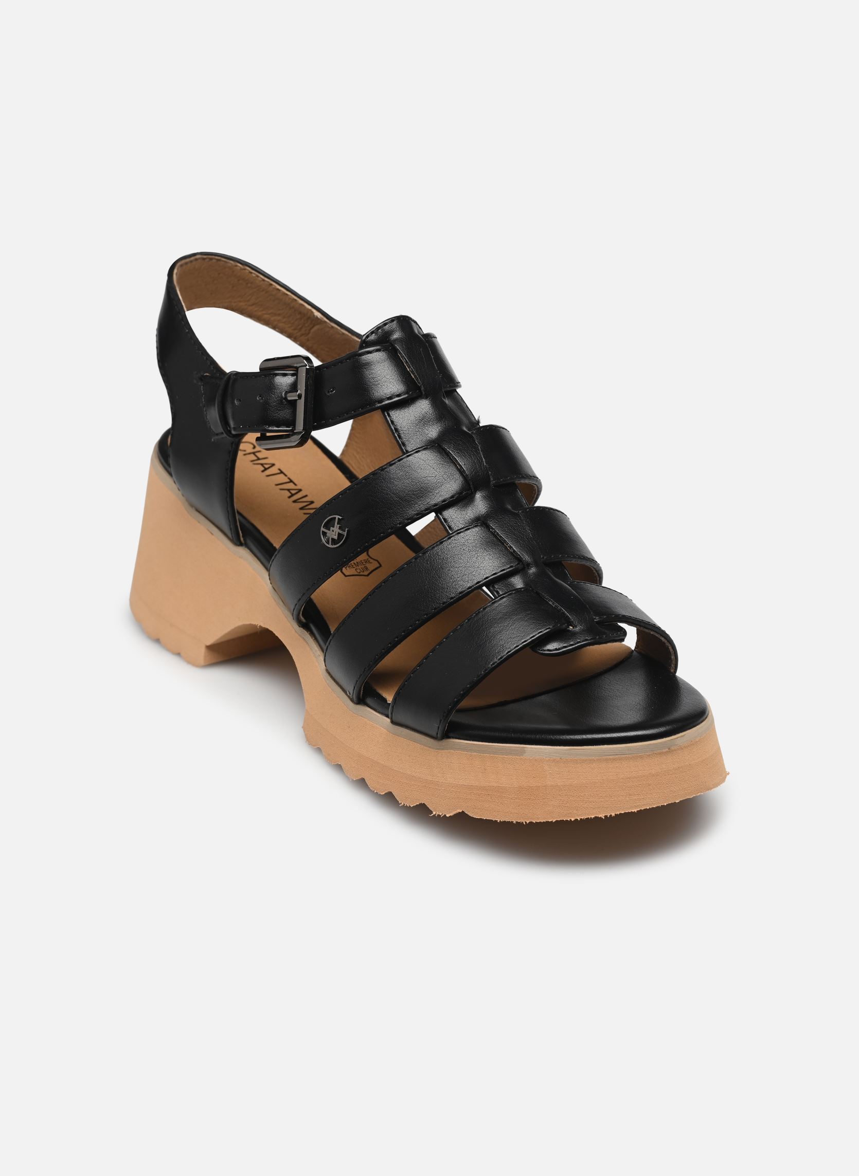 Sandalen Teresa damen schwarz Chattawak Sandalen Teresa damen schwarz Noir