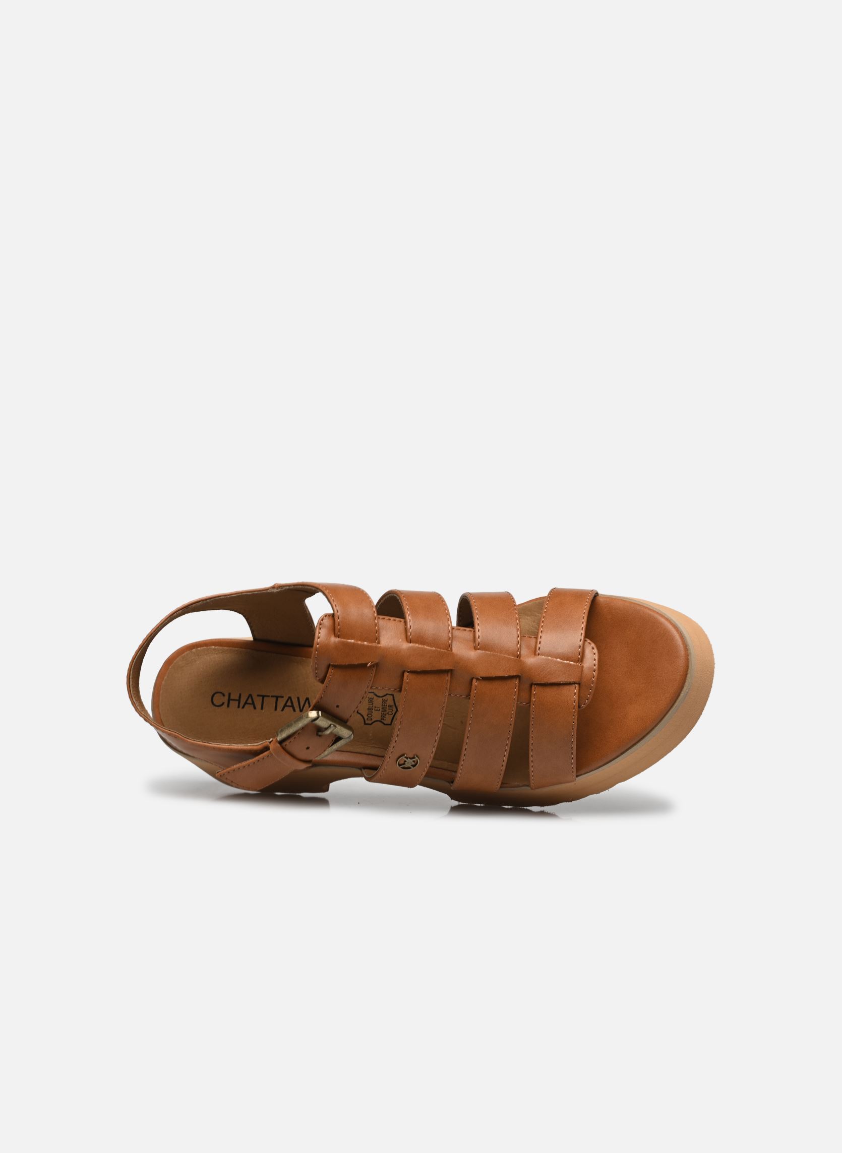 Sandali Teresa donna marrone Chattawak Sandali Teresa donna marrone Camel