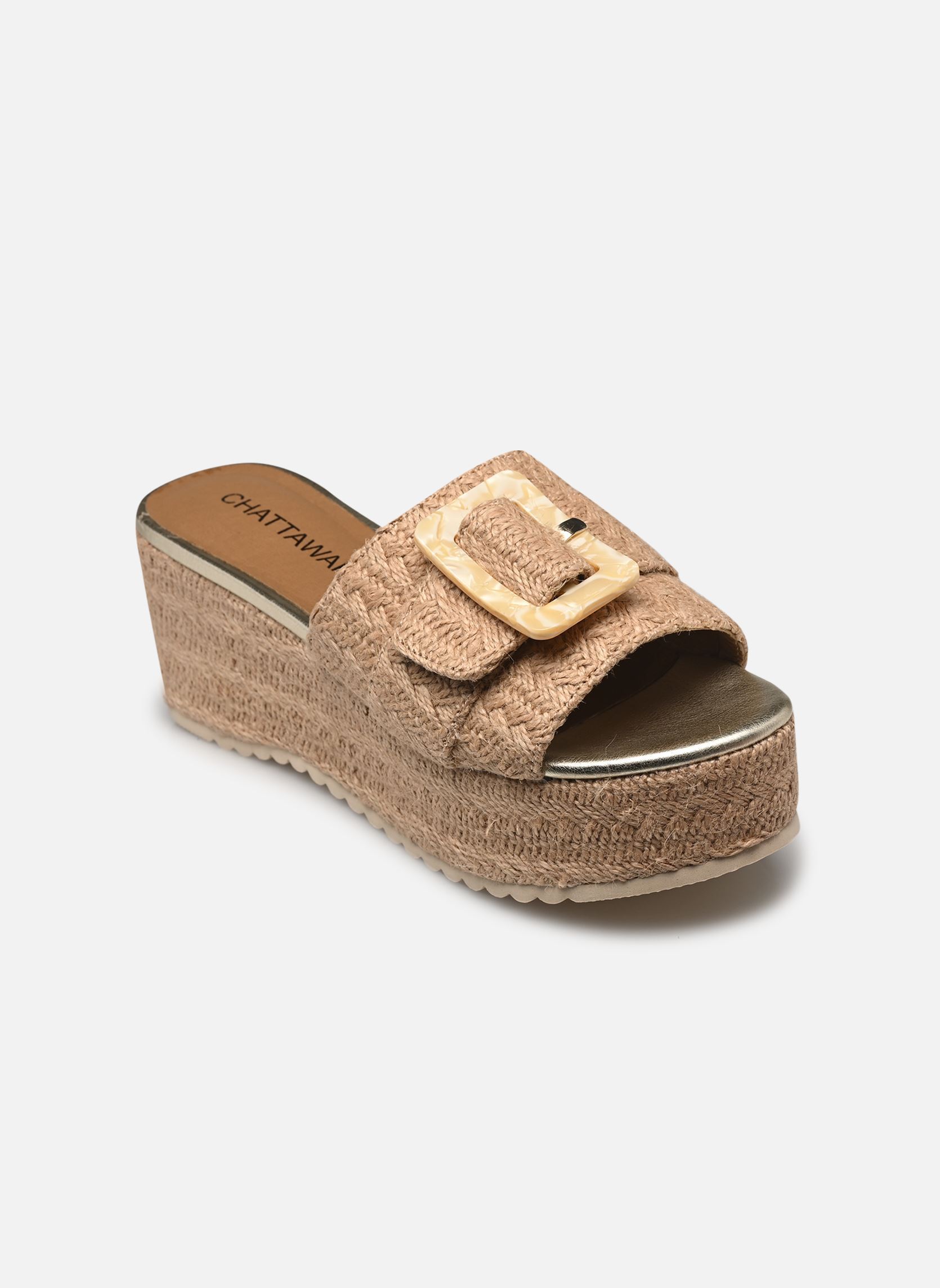 Pantoletten und Clogs Veronica damen beige Chattawak Pantoletten und Clogs Veronica damen beige Beige