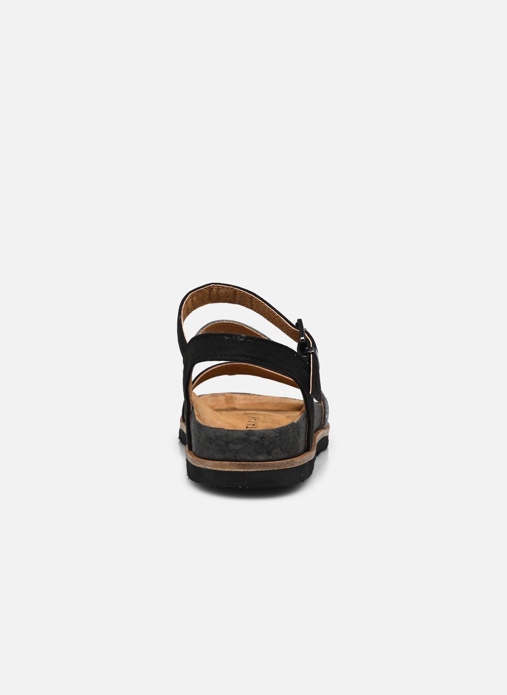 Sandales compensées et plateformes Silvia femme noir Chattawak Sandales compensées et plateformes Silvia femme noir Noir