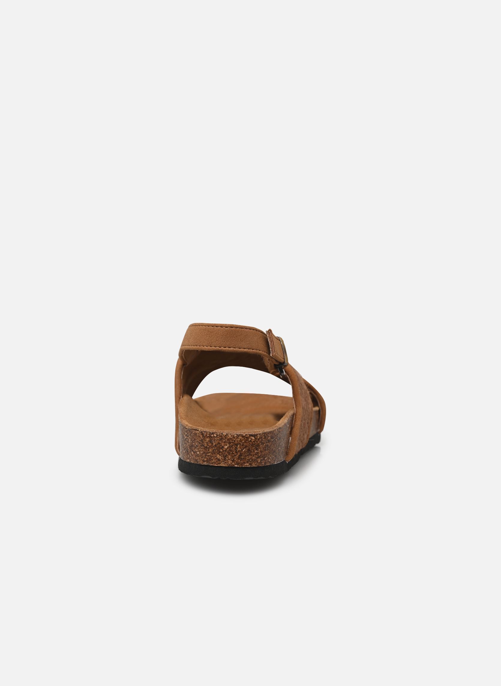Sandalen met sleehak en plateau Natalia dames bruin Chattawak Sandalen met sleehak en plateau Natalia dames bruin Camel