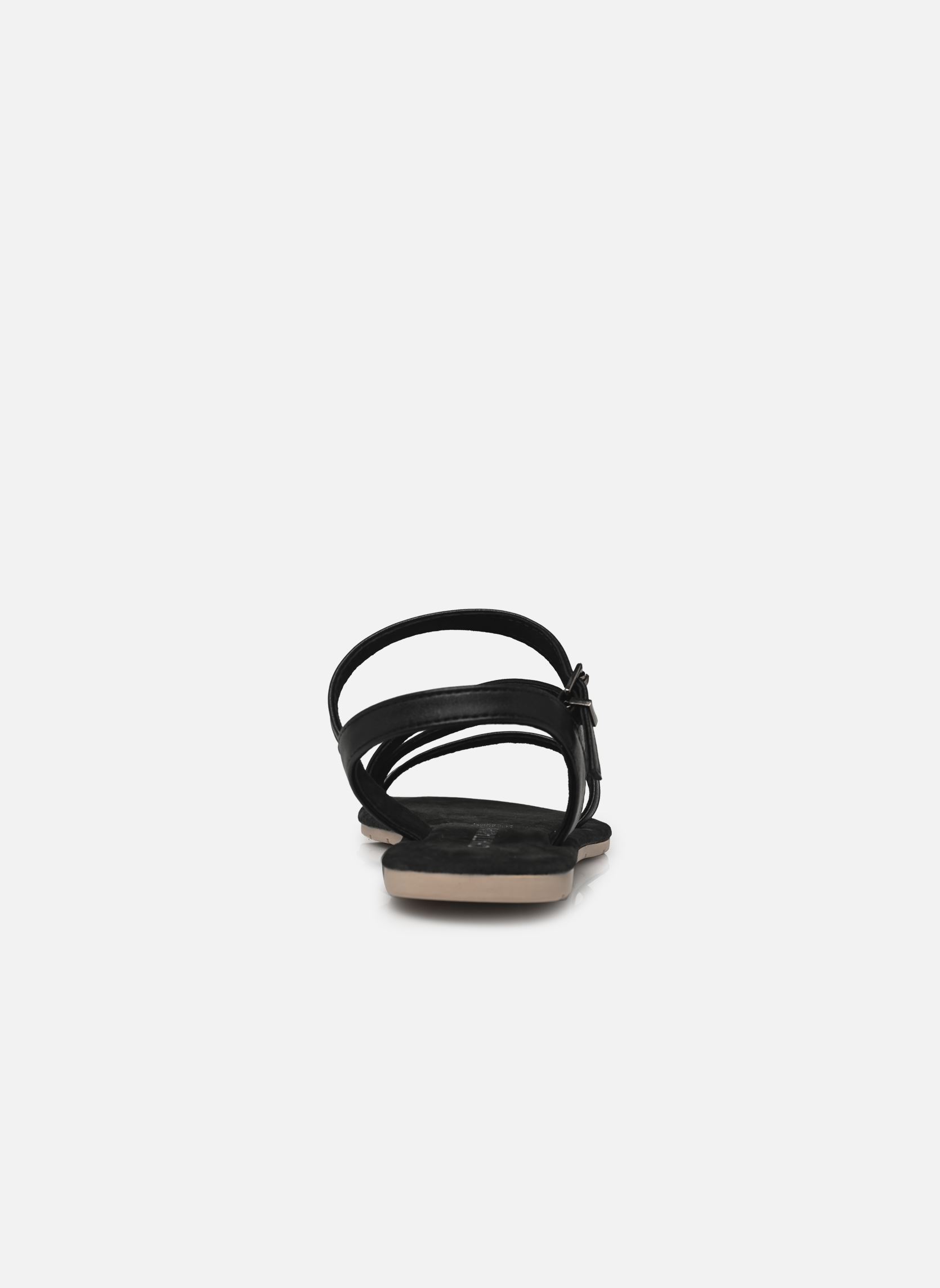 Flache Sandalen Rebeca damen schwarz Chattawak Flache Sandalen Rebeca damen schwarz NOIR
