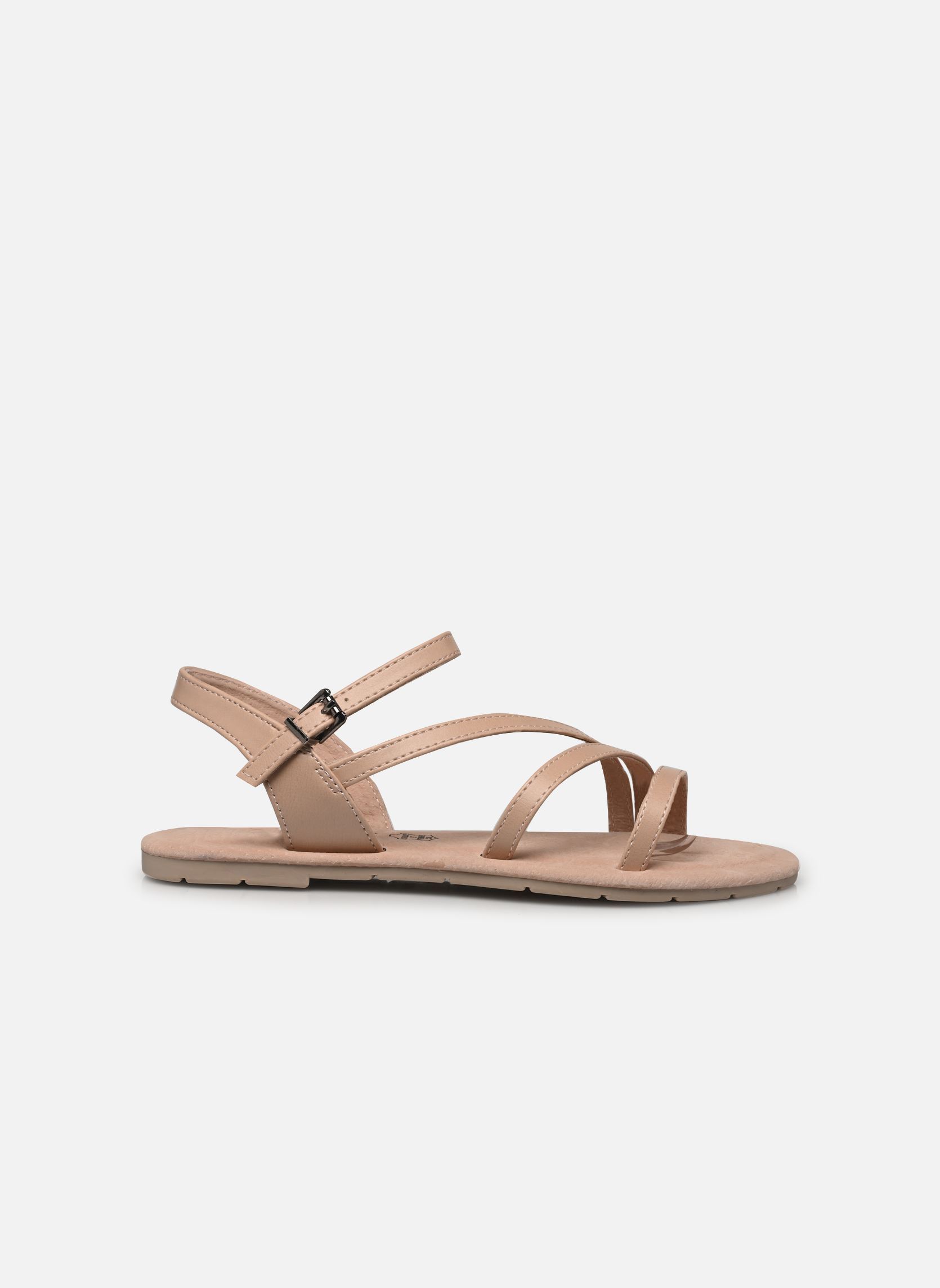 Sandales plates Rebeca femme rose Chattawak Sandales plates Rebeca femme rose VIEUX ROSE