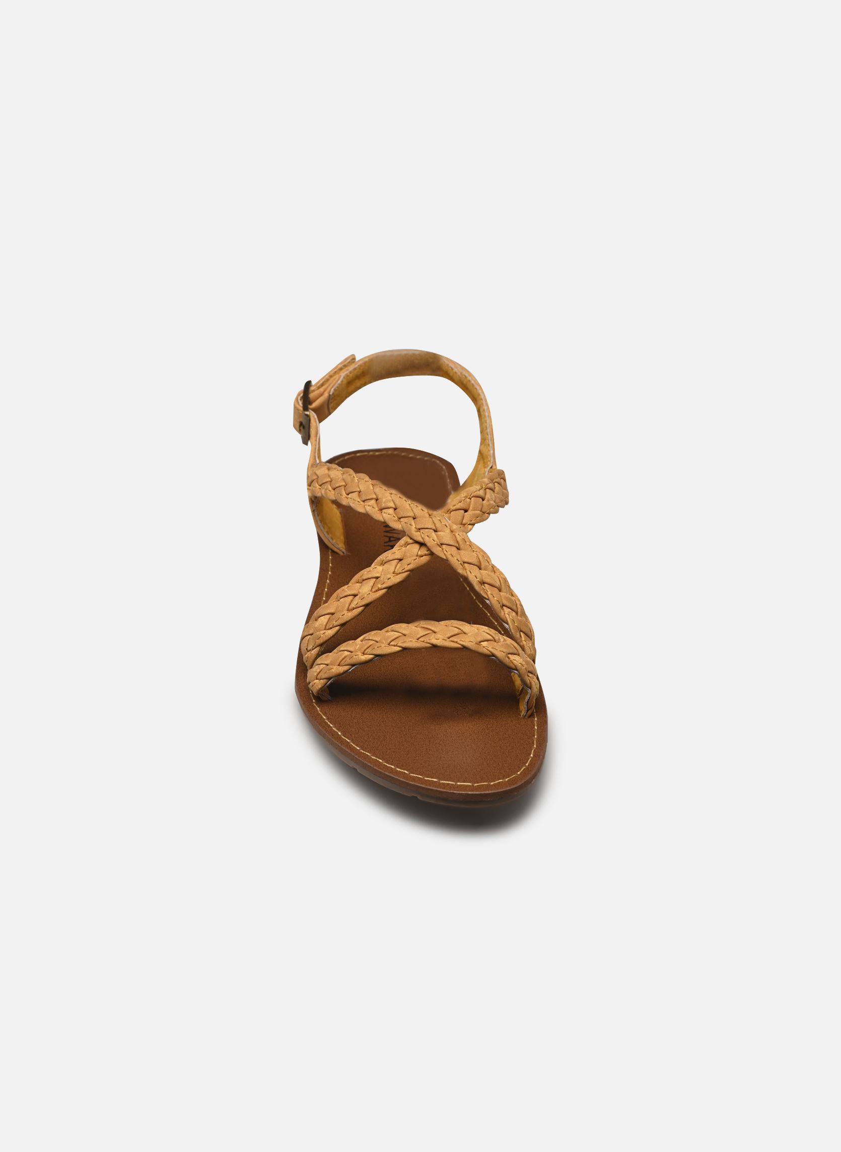 Flache Sandalen Rosalia damen gelb Chattawak Flache Sandalen Rosalia damen gelb Jaune