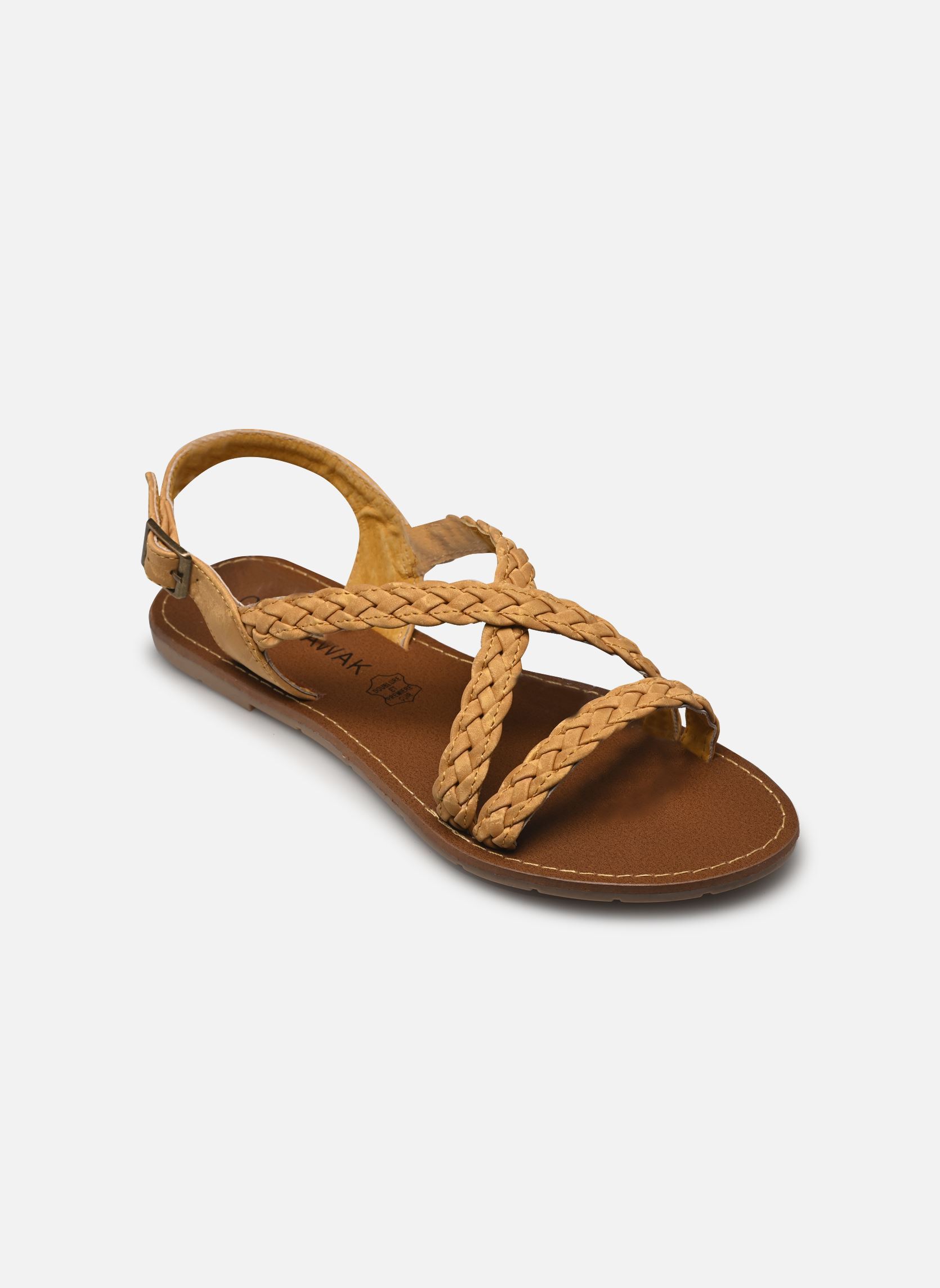 Flache Sandalen Rosalia damen gelb Chattawak Flache Sandalen Rosalia damen gelb Jaune