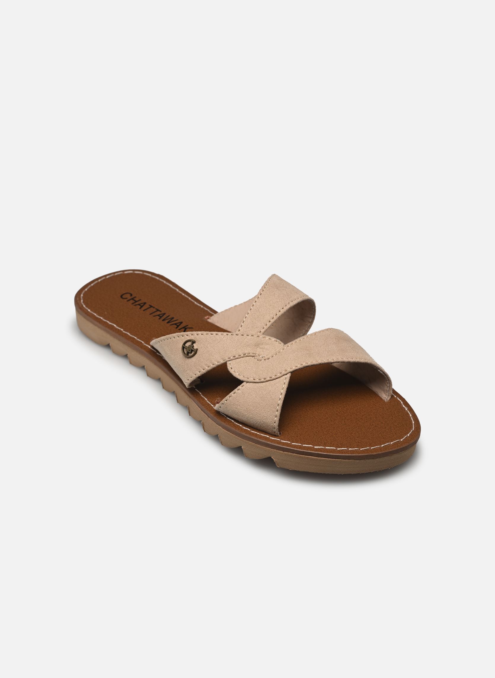 Mules et sabots Gula femme beige Chattawak Mules et sabots Gula femme beige V. Taupe