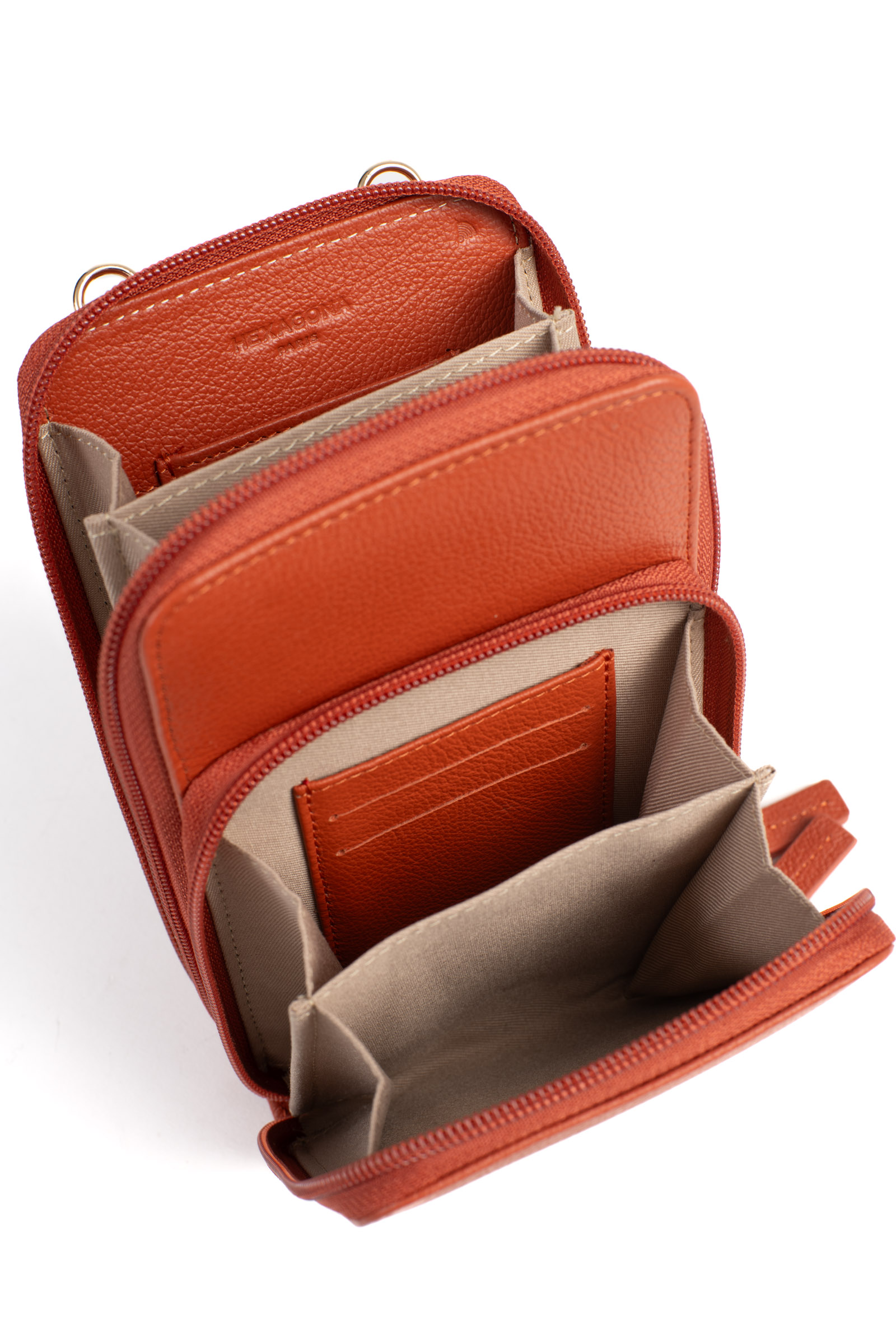 Pochettes LUNA femme orange Hexagona Pochettes LUNA femme orange Orange