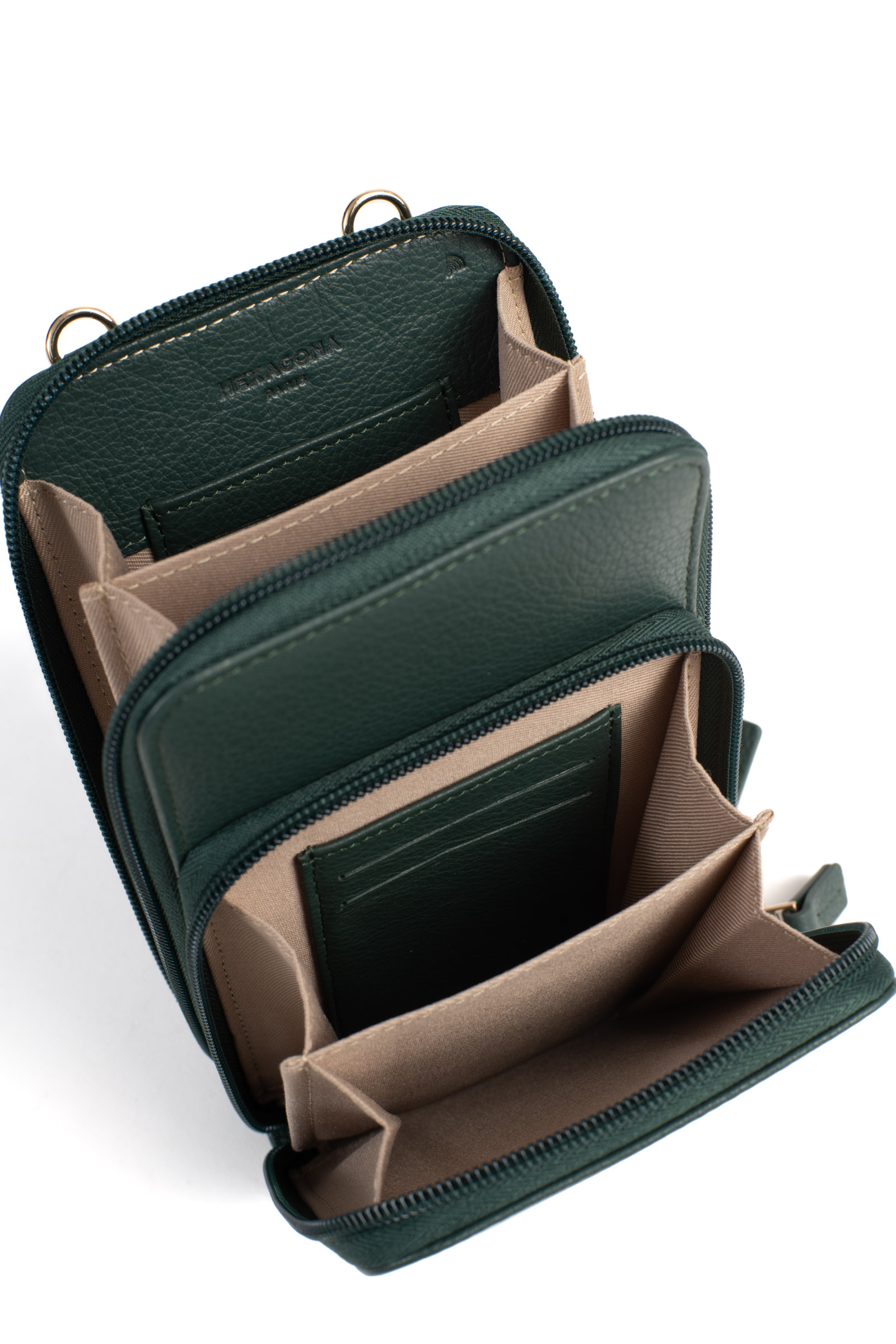 Pochettes LUNA femme vert Hexagona Pochettes LUNA femme vert Vert